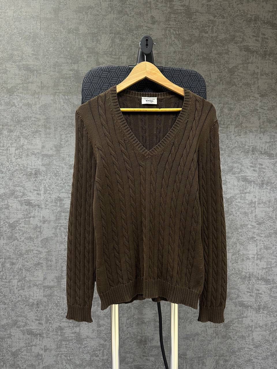 Gran Sasso × Vintage Vintage Gran Sasso Brown Jumper For Women Sweater Size M / US 6-8 / IT 42-44 - 1 Thumbnail