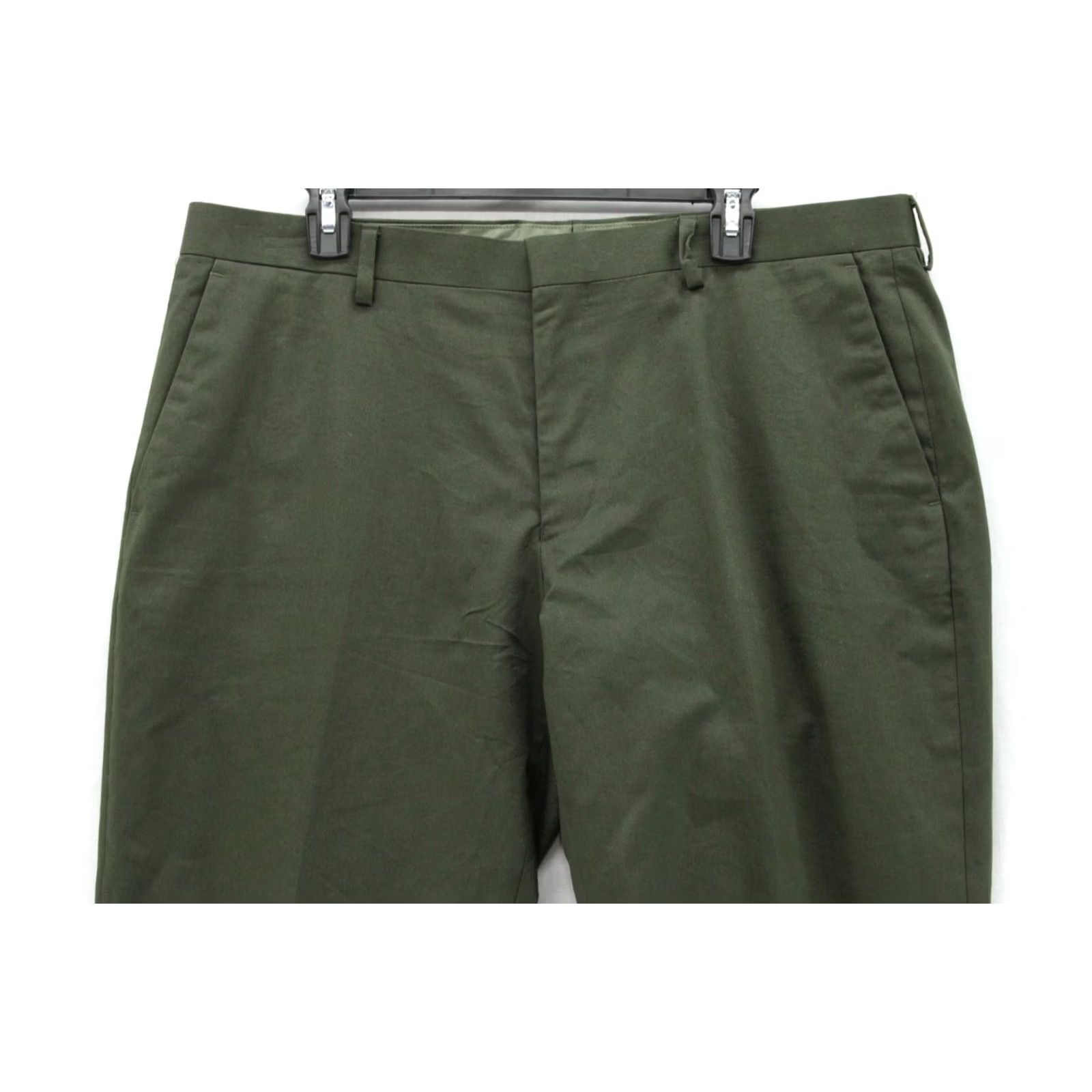 J.Crew J.CREW Ludlow Pants Mens 36x32 Green Dress Trousers Duca Visconti Fabric AT051 Size US 36 / EU 52 - 2 Thumbnail