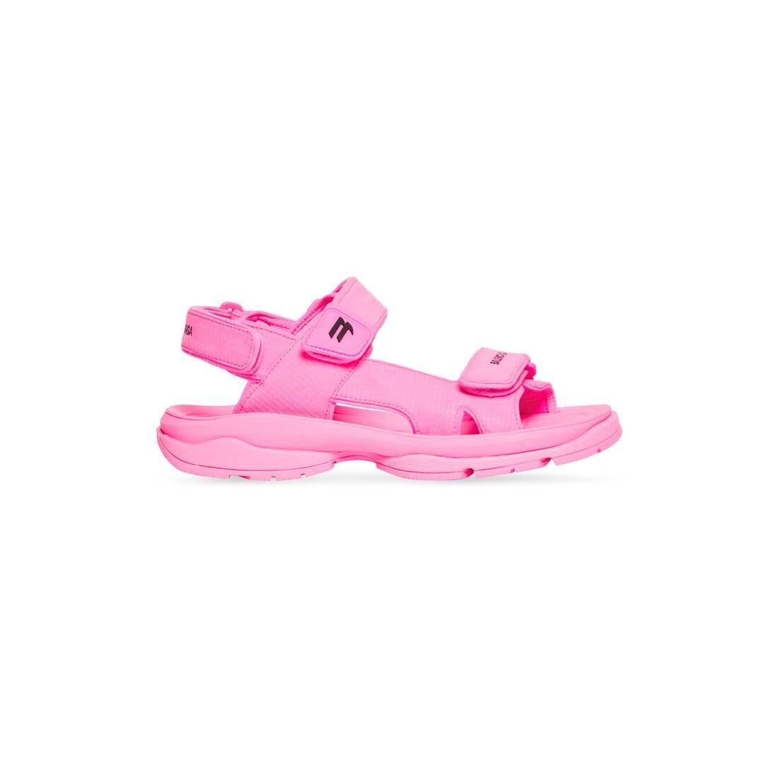 Balenciaga o1srvl11e0625 Tourist Sandals in Pink Size US 6 / IT 36 - 1 Thumbnail