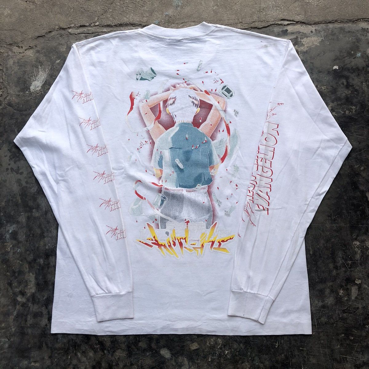 Anime Anime Shirt Neon Genesis Evangelion Fan Made Size US XL / EU 56 / 4 - 8 Thumbnail