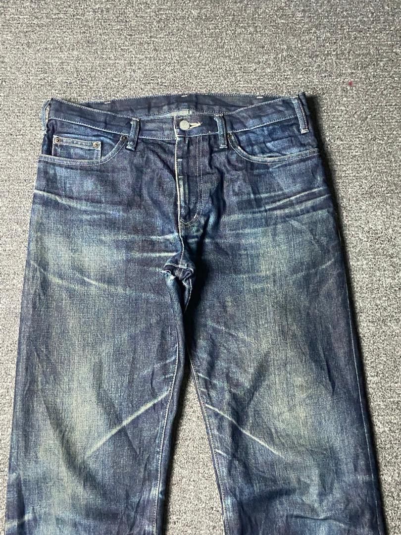 Takeo Kikuchi Takeo Kikuchi Distressed Denim Jeans (153) Size US 33 - 10 Thumbnail