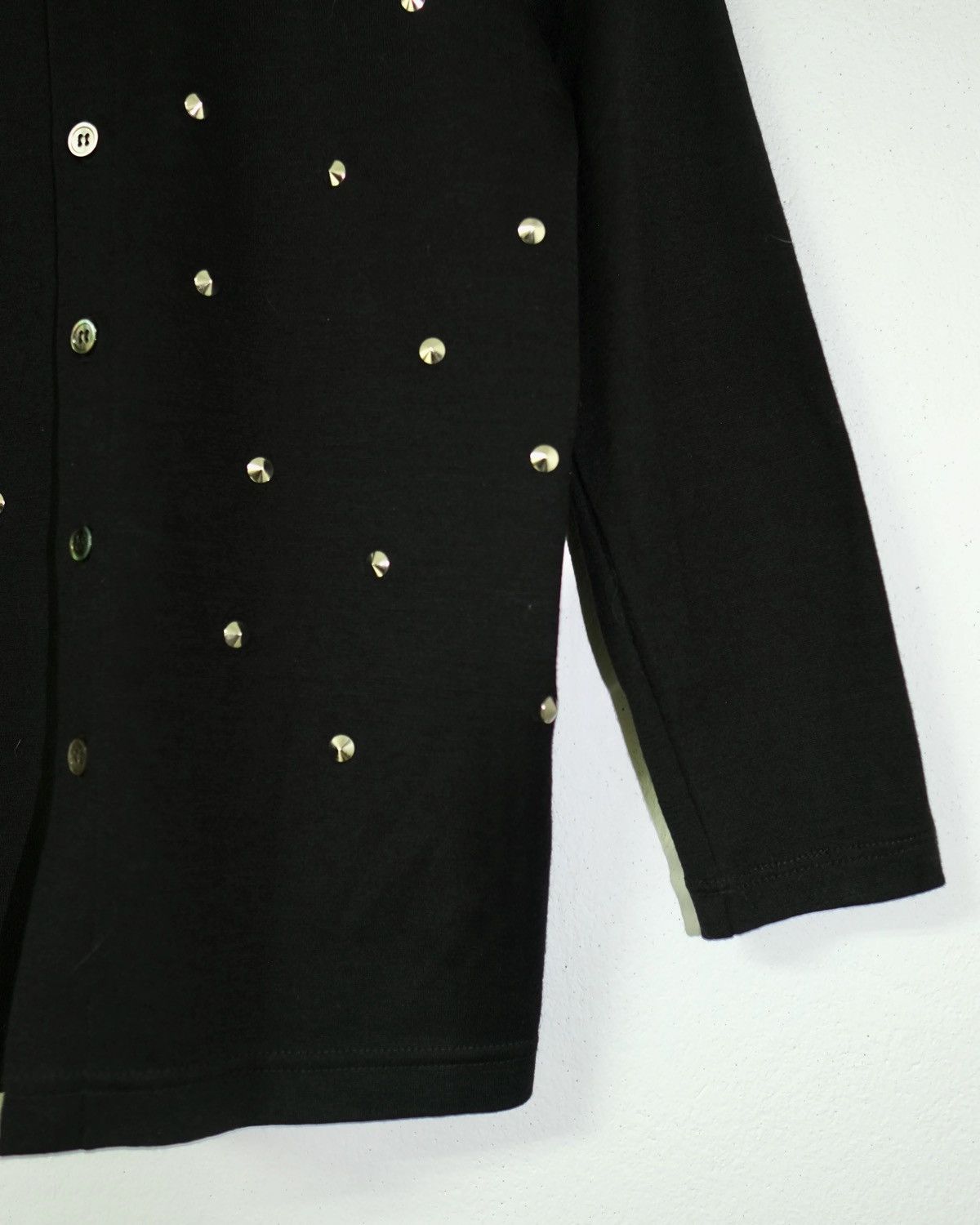 Junya Watanabe Comme des Garçons tricot PATCHES WORK CARDIGAN AD2005 Size S / US 4 / IT 40 - 3 Thumbnail