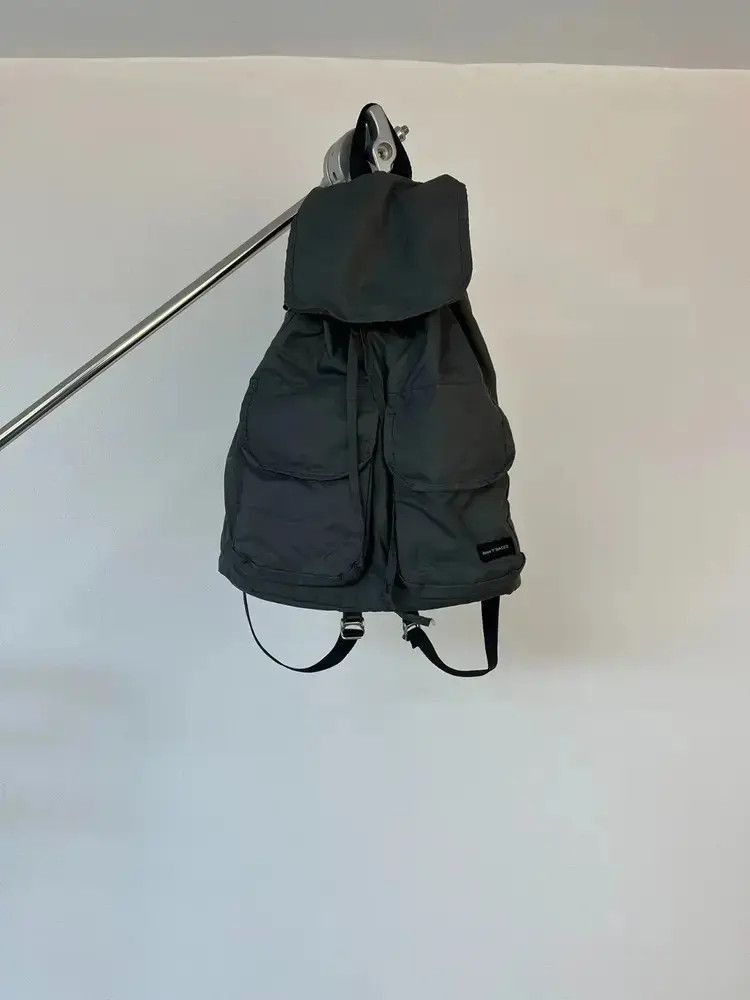 Yohji Yamamoto Yohji Yamamoto Nylon Multi Pocket Backpack-2505 Size ONE SIZE - 1 Thumbnail