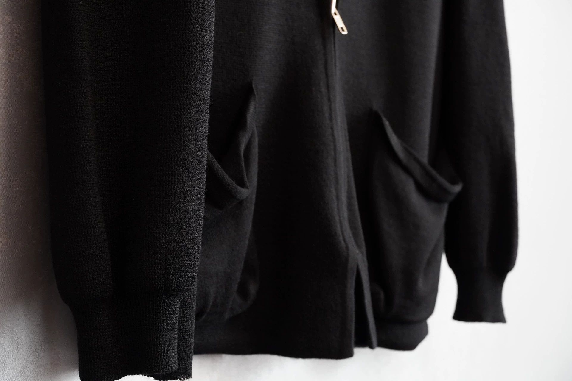 Yohji Yamamoto Yohji Yamamoto 90AW Wool 4-Pocket Zip Cardigan Black M Size US M / EU 48-50 / 2 - 5 Thumbnail