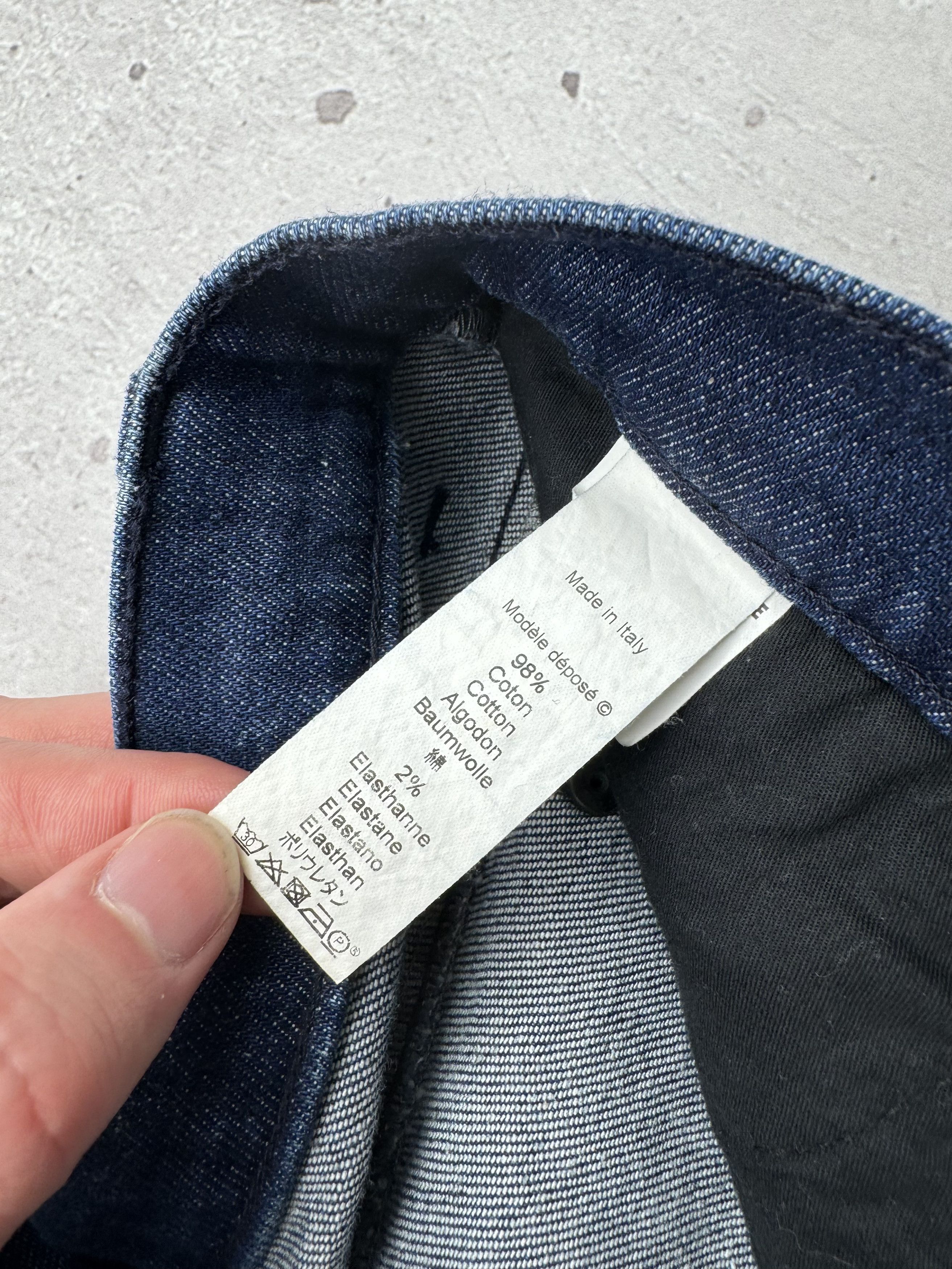 Kenzo × Vintage Kenzo Waxed Jeans Size 28" / US 6 / IT 42 - 6 Thumbnail