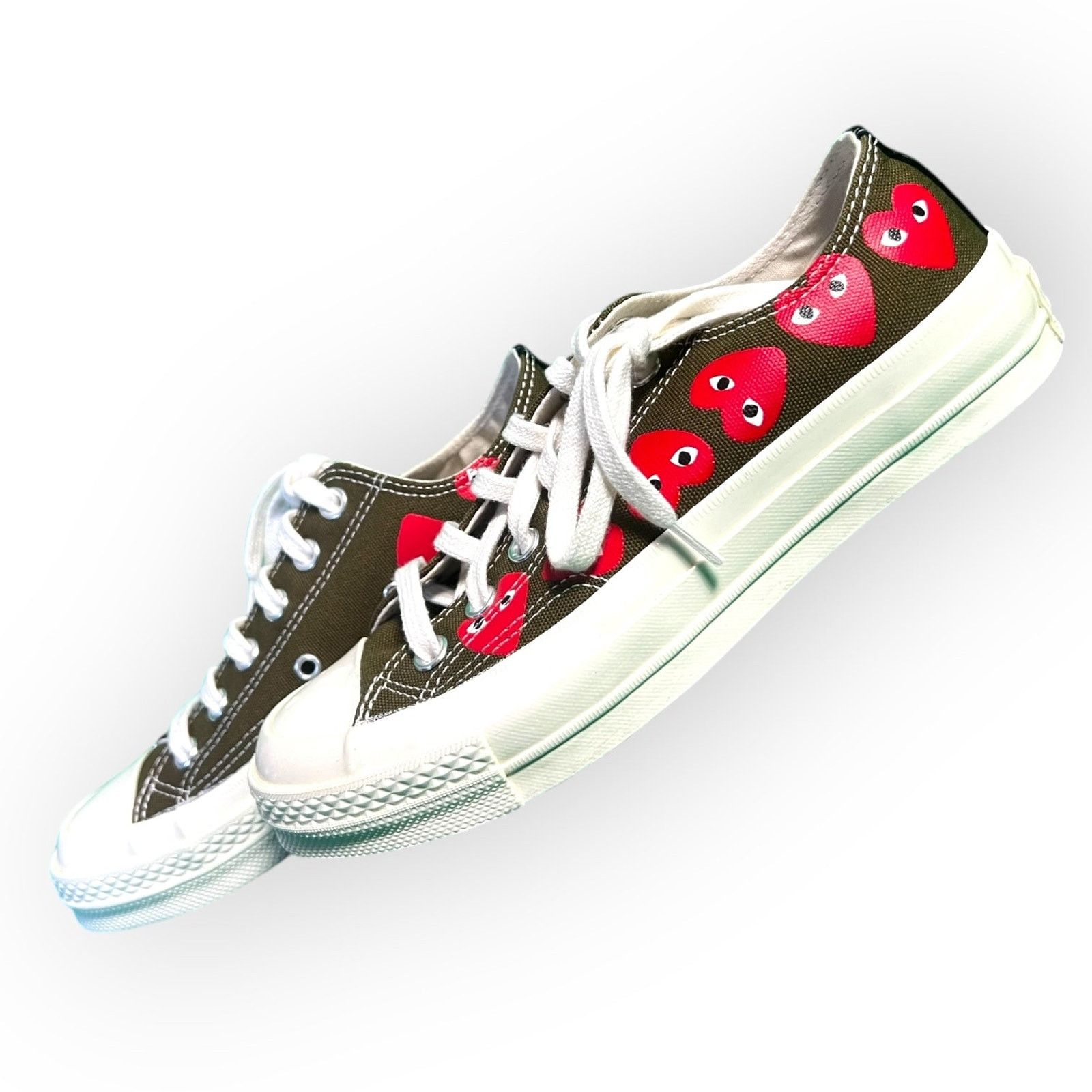 Comme des Garcons Comme des Garcons x Converse Brown Low-Top Sneakers - W 8.5 Size US 8.5 / IT 38.5 - 3 Thumbnail