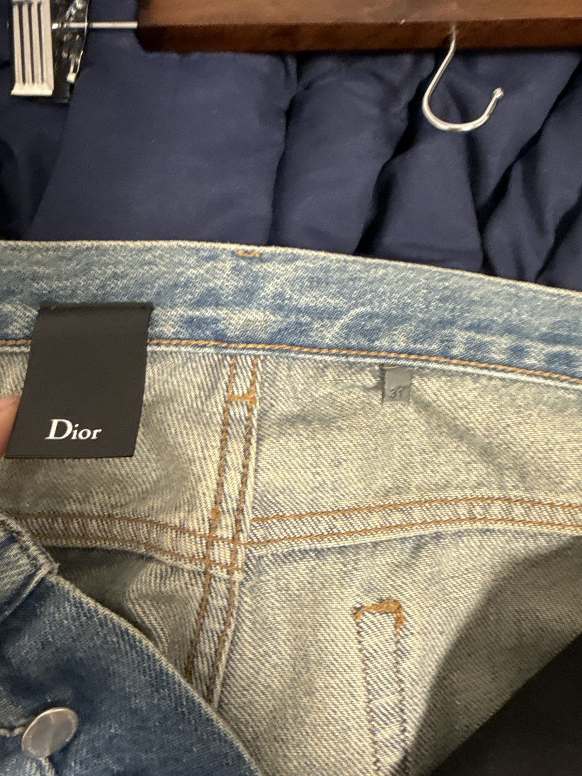 Dior × Kris Van Assche Dior SS15 Script and Scribble Denims Size US 31 - 6 Thumbnail