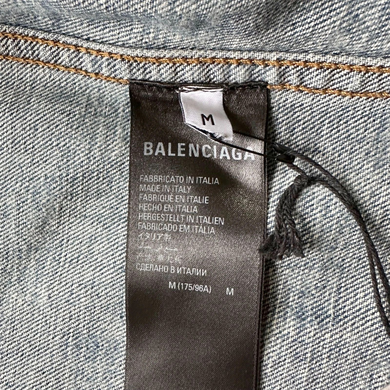 Balenciaga NWT Authentic BALENCIAGA All-Over BB Monogram LOGO JACKET Size US M / EU 48-50 / 2 - 10 Thumbnail
