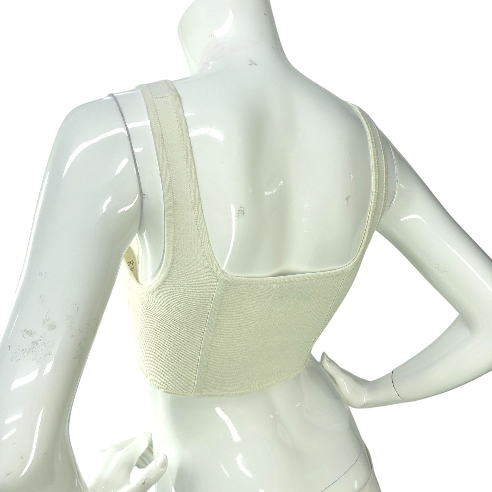 Aritzia Aritzia Babaton Size 2XS Top Sculpt Knit Square Neck Crop Size XXS / US 00 / IT 34 - 6 Thumbnail