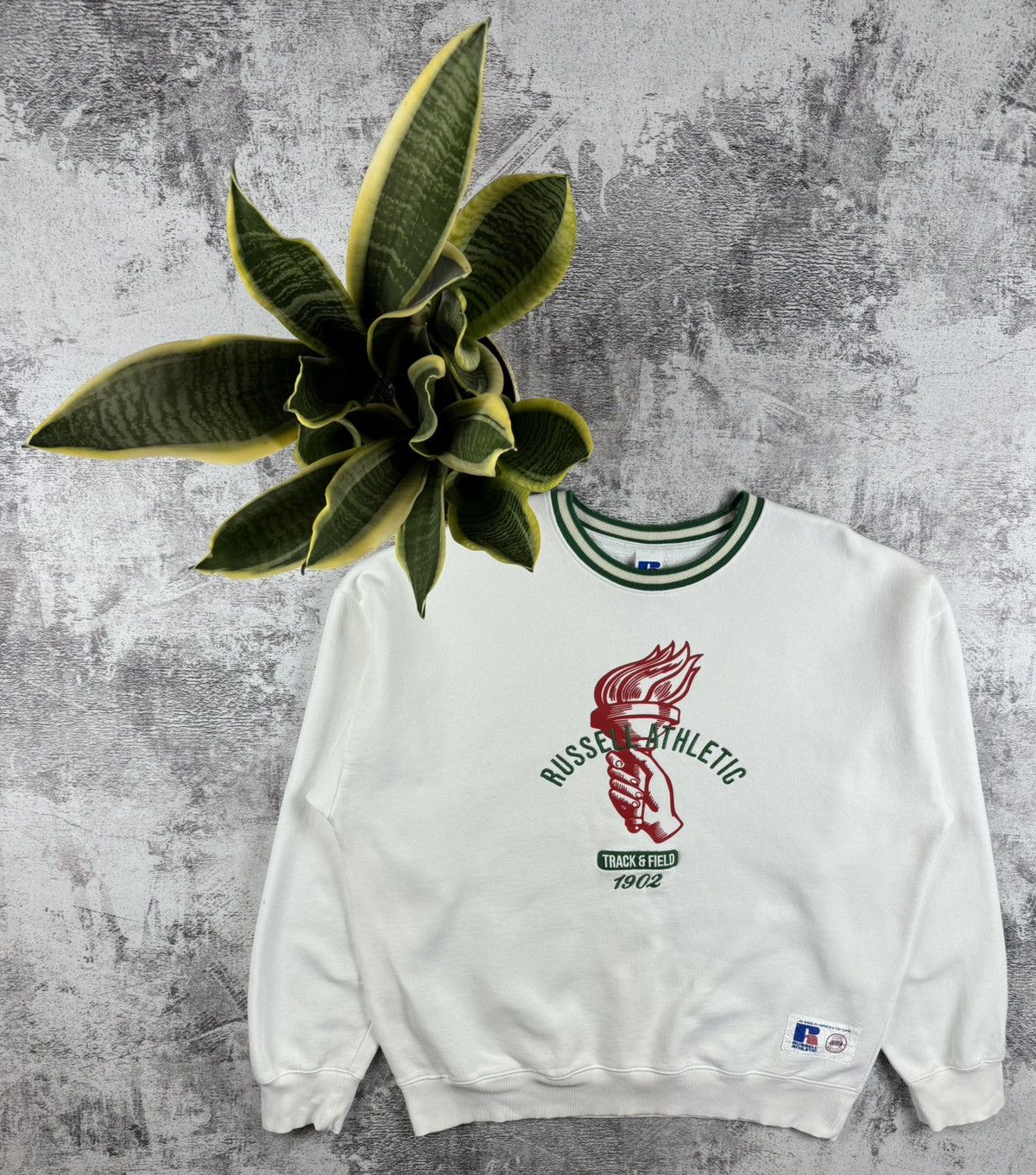 Russell Athletic Russell Athletic USA Relaxed Rap Sweatshirt Hoodie Pullover Size US L / EU 52-54 / 3 - 1 Thumbnail