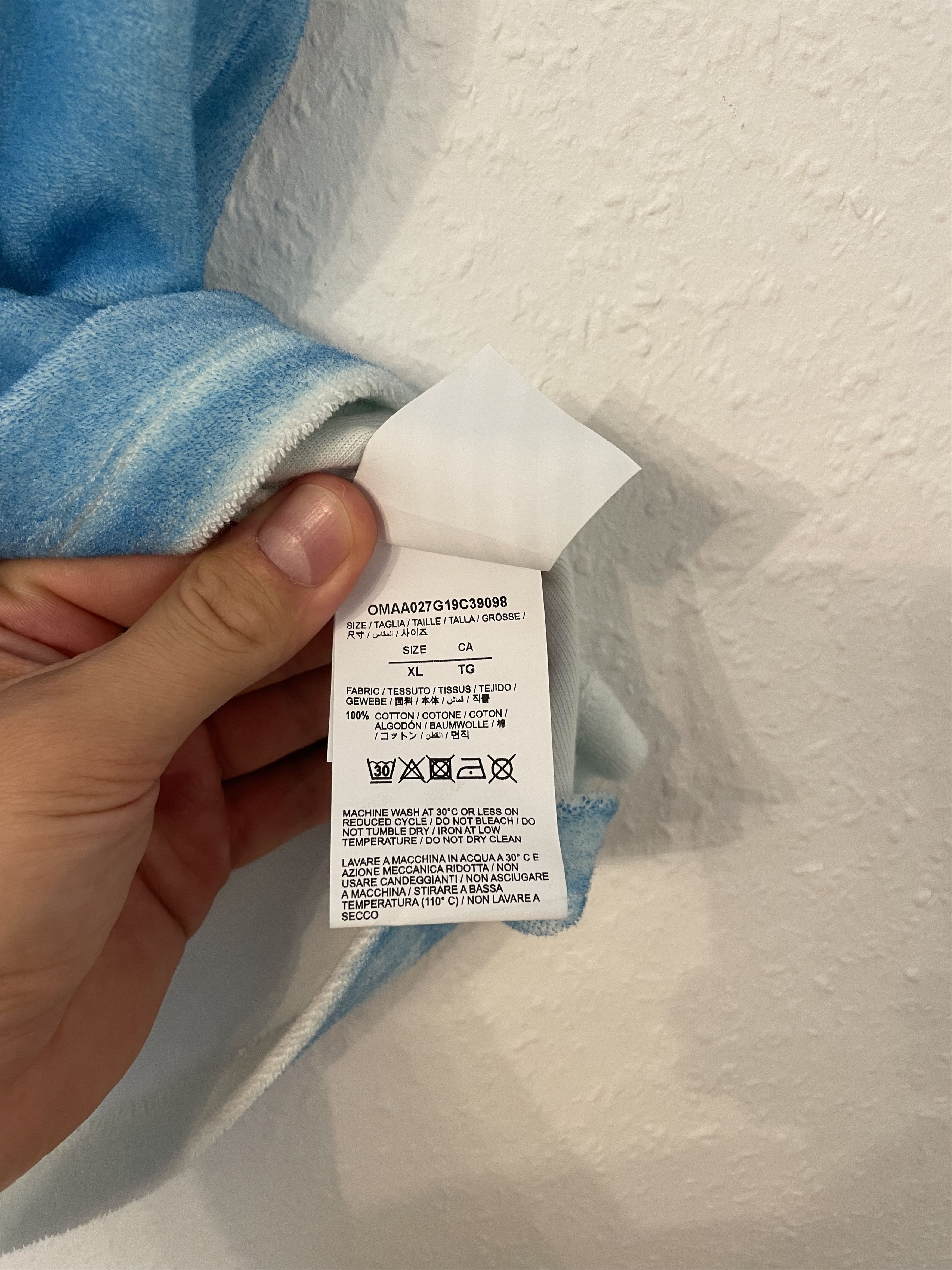 Off-White Off-White “Mykonos” Airbrush T-Shirt - Extremely rare 1/20 Size US XL / EU 56 / 4 - 6 Thumbnail