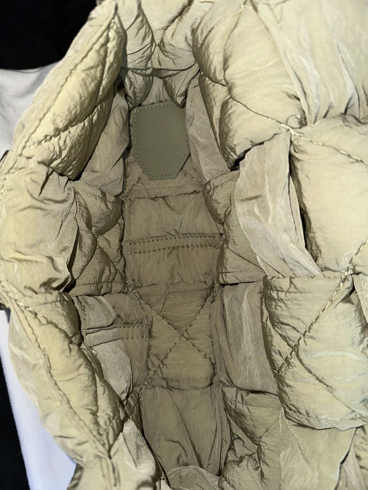 Bottega Veneta Padded Tech Cassette Travertine Size ONE SIZE - 5 Thumbnail