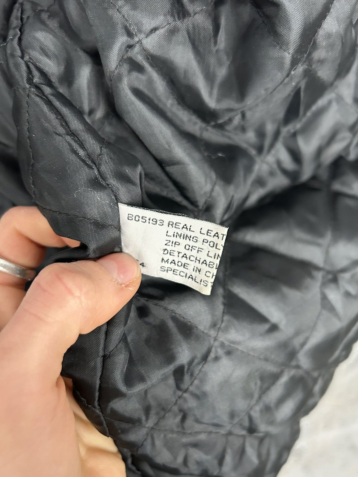 Genuine Leather Vintage Avant Garde Genuine Leather Jacket Heavy Coat Size US L / EU 52-54 / 3 - 8 Thumbnail