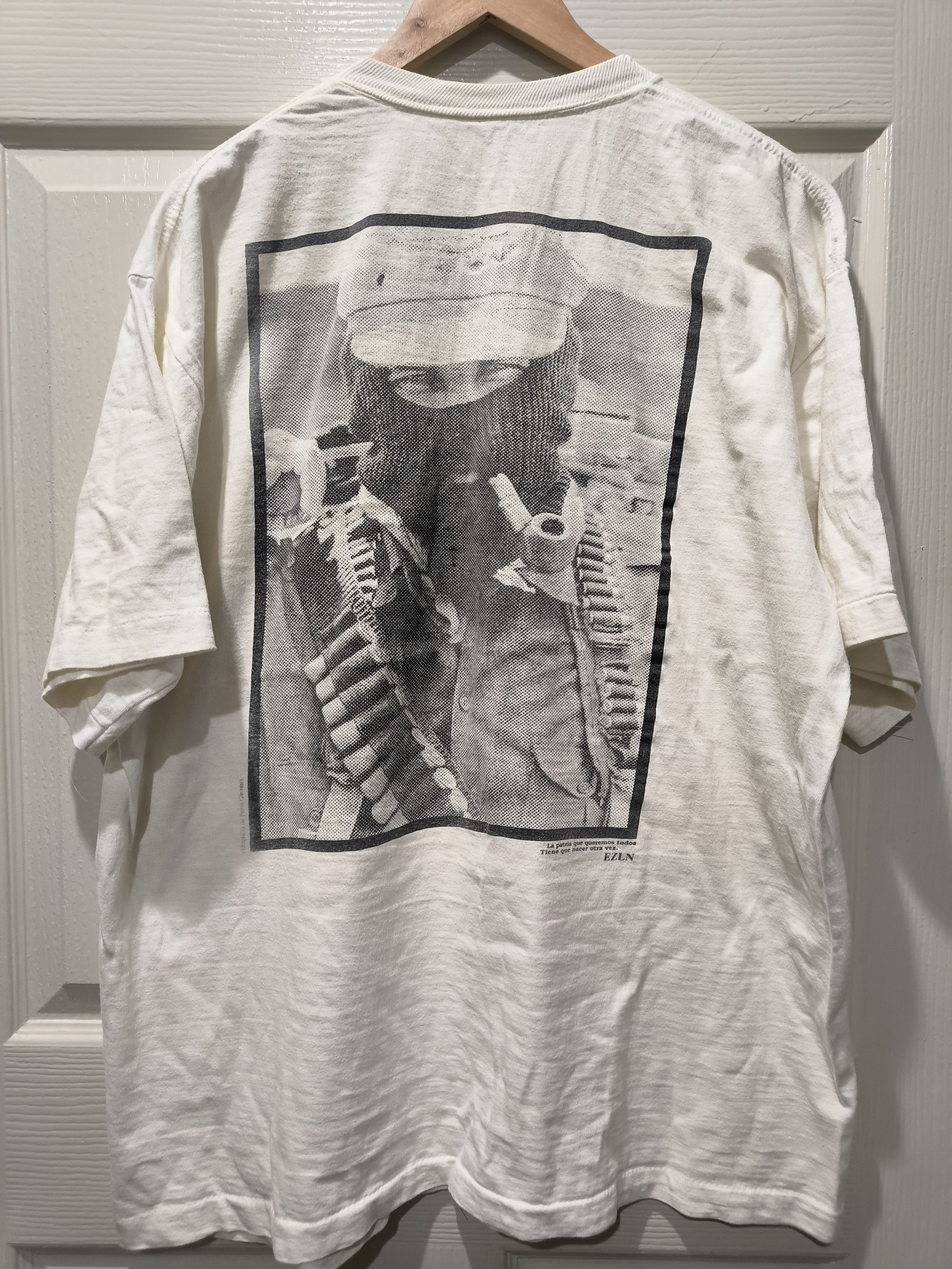 Other Vintage 90s EZLN shirt Size US XL / EU 56 / 4 - 1 Thumbnail