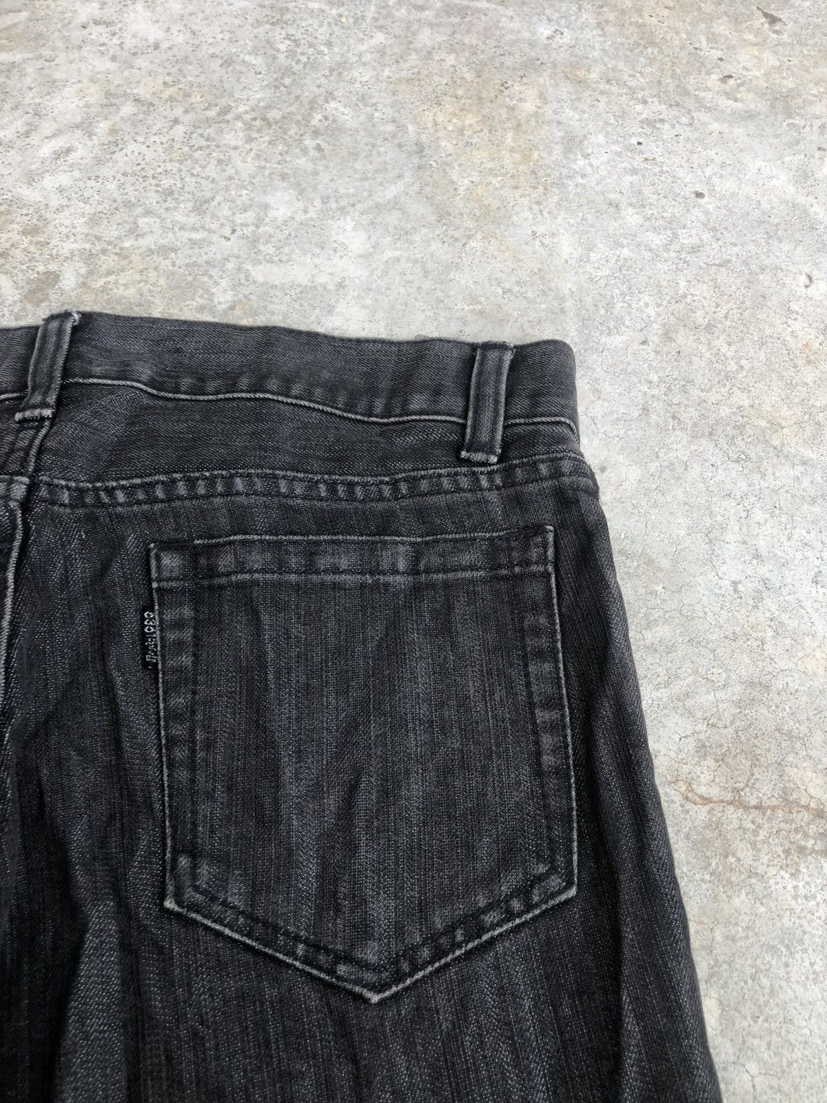 5351 POUR LES HOMMES 5351 Pour Les Hommes Flared Jeans Bootcut Distressed Size US 33 - 16 Thumbnail