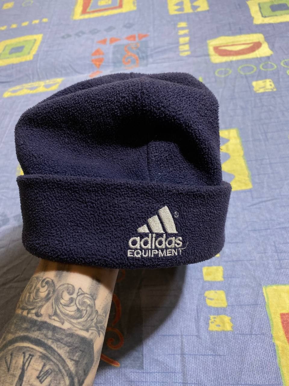 Adidas Crazy Y2K Japanese Faux Fur Fuzzy Trapper Mohair Ushanka Hat Size ONE SIZE - 10 Thumbnail