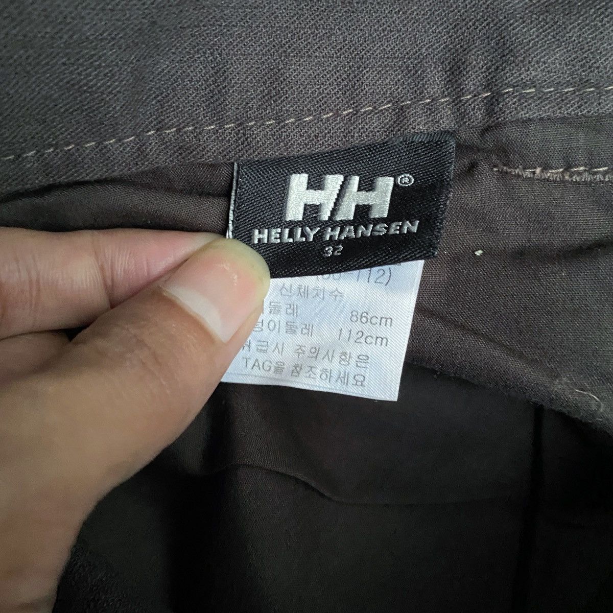 Goretex × Helly Hansen Rare Vintage Y2K Helly Hansen Wide Baggy Cargo Pants Size US 32 / EU 48 - 8 Thumbnail