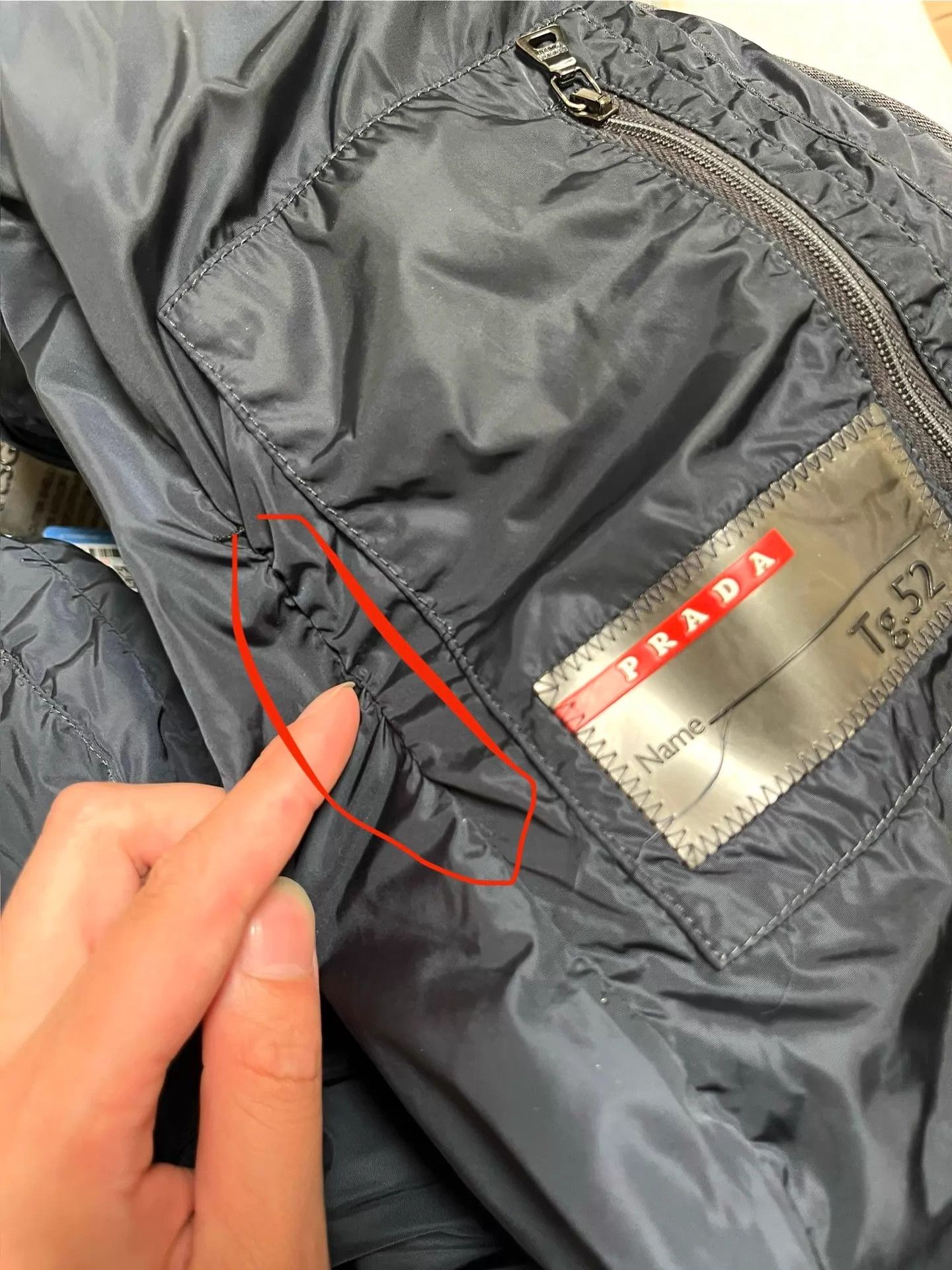 Prada Prada Sport Vintage 00ss Padded Jacket Size 52 Size US L / EU 52-54 / 3 - 6 Thumbnail