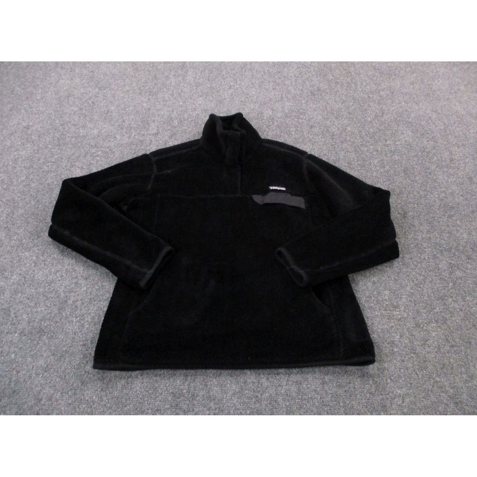 Patagonia Patagonia Jacket Womens L Black Fuzzy Fleece Sweater Jumper Outdoor Hiking 25441 Size L / US 10 / IT 46 - 2 Thumbnail