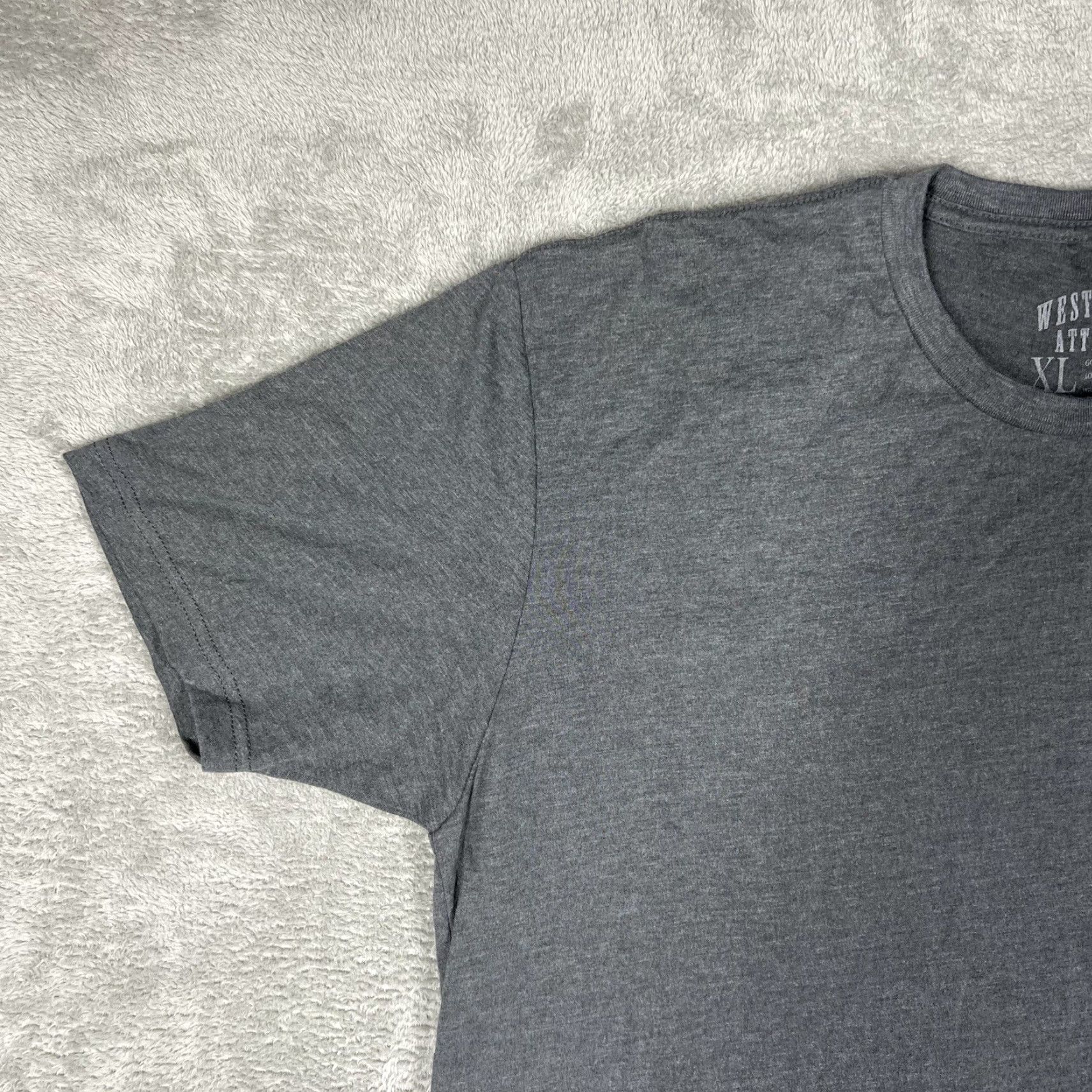 Vintage West Coast Attitude Pismo Beach California Mens Large Dark Heather Gray T-Shirt Size US XL / EU 56 / 4 - 2 Thumbnail