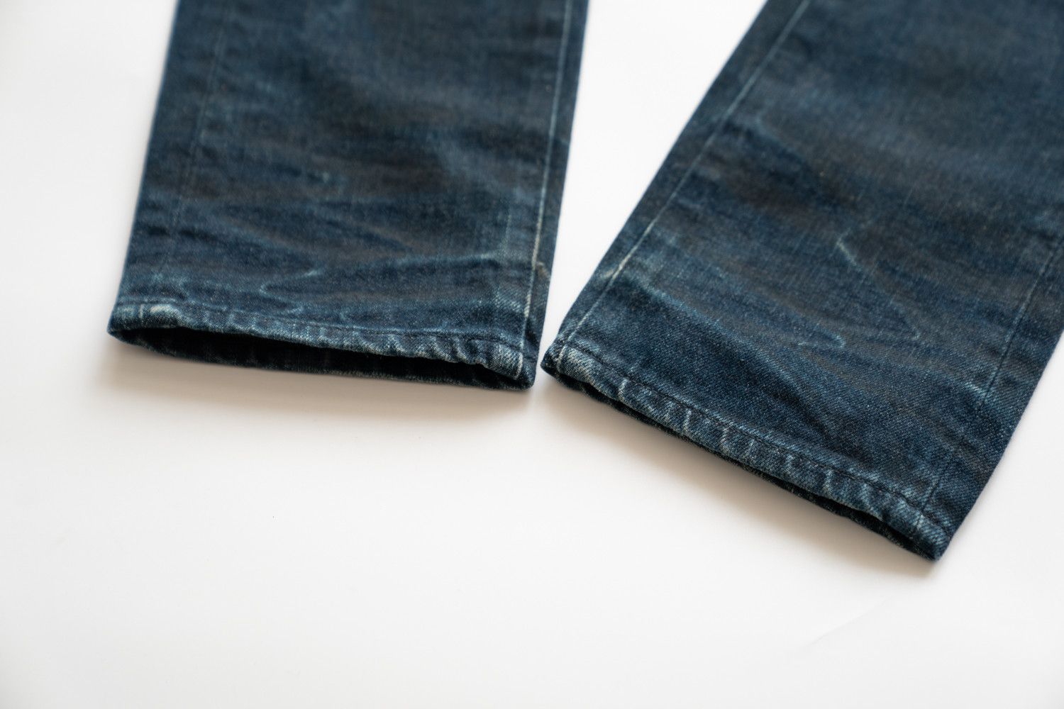 Balmain 2012FW 3D BIKER DEEP BLUE DENIM Decarnin Era Style Size US 27 - 21 Thumbnail