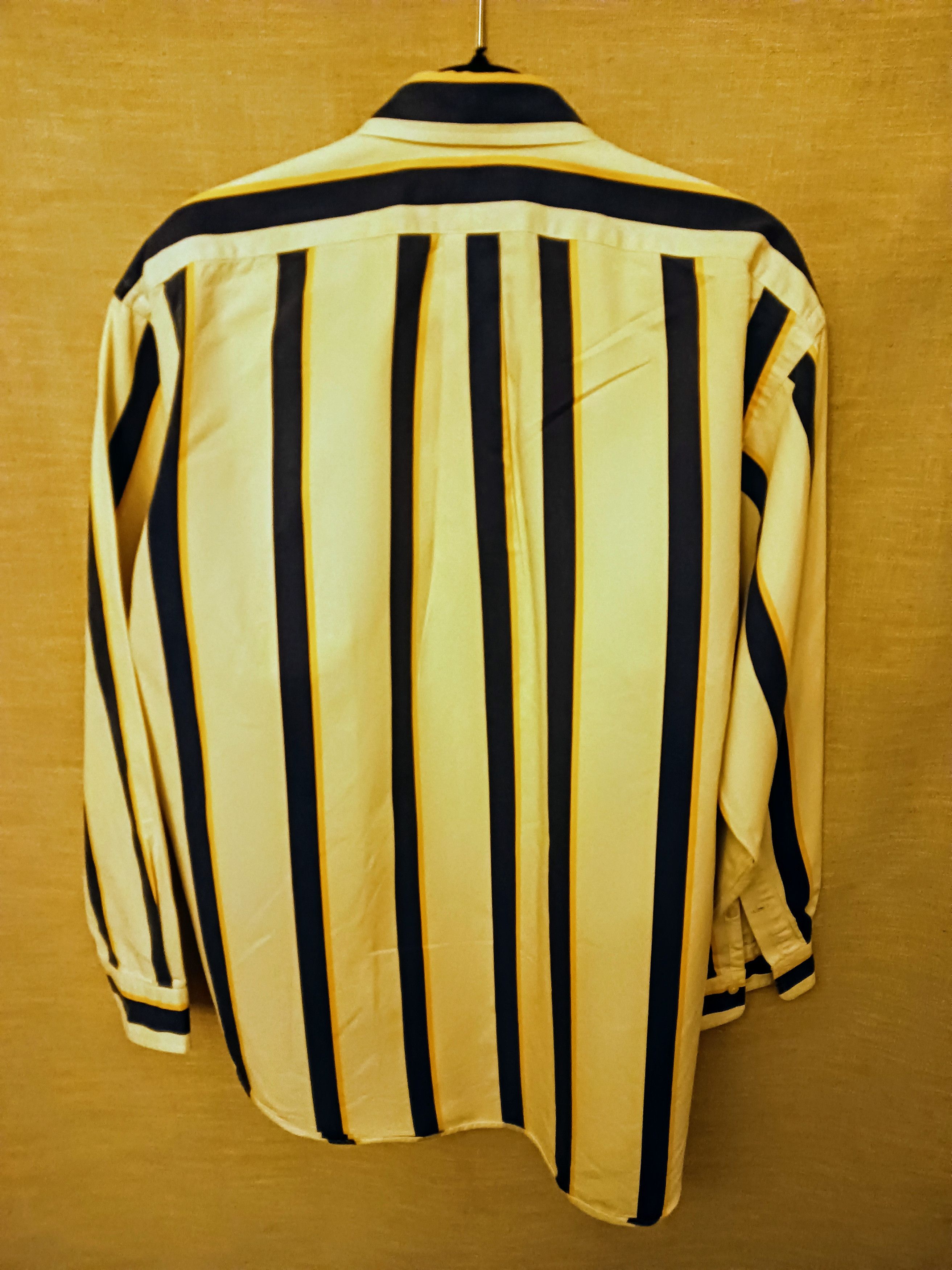 Ralph Lauren Vintage 90's Men's Long Sleeve Striped Shirt Size US M / EU 48-50 / 2 - 2 Thumbnail