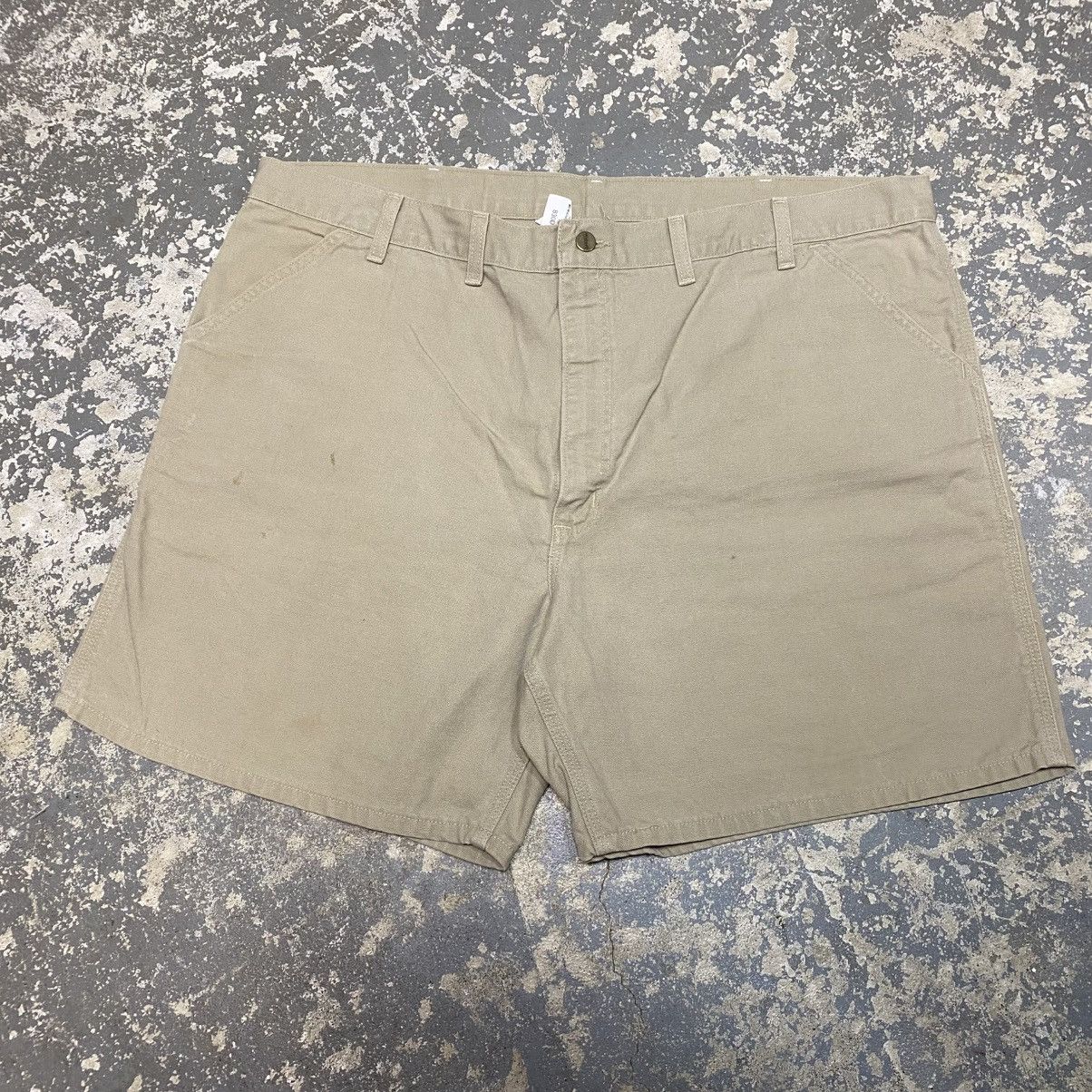 Carhartt × Vintage Vintage Carhartt B30DWD Tan Shorts Jorts B30 DWD Size US 44 / EU 60 - 4 Thumbnail