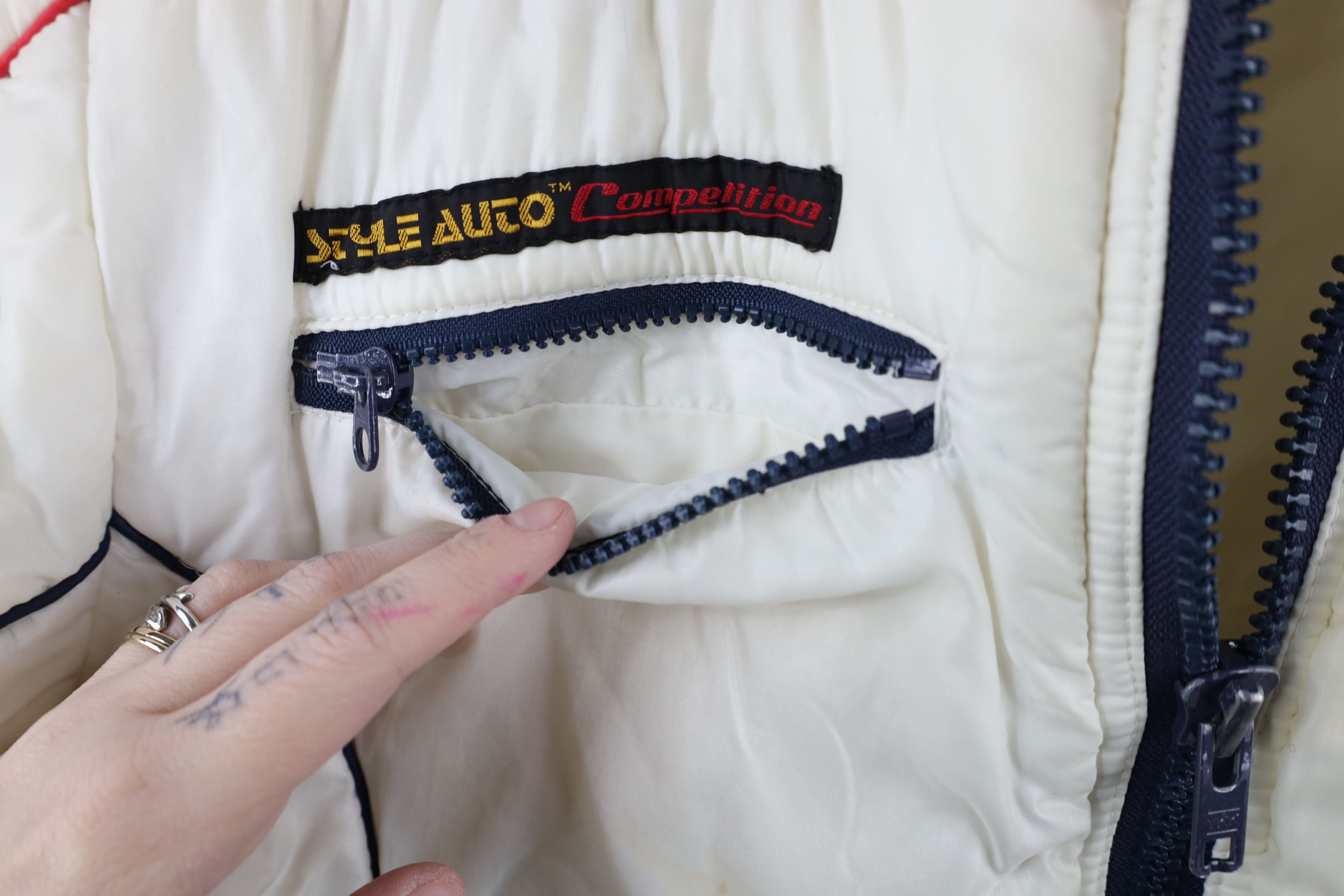 Vintage Vintage 70s 80s Spell Corvette Racing Bomber Jacket AS IS Size US L / EU 52-54 / 3 - 5 Thumbnail