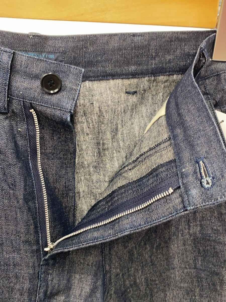 Yohji Yamamoto yohji yamaoto linen/navy/asymmetrical denim Size US 26 / EU 42 - 3 Thumbnail