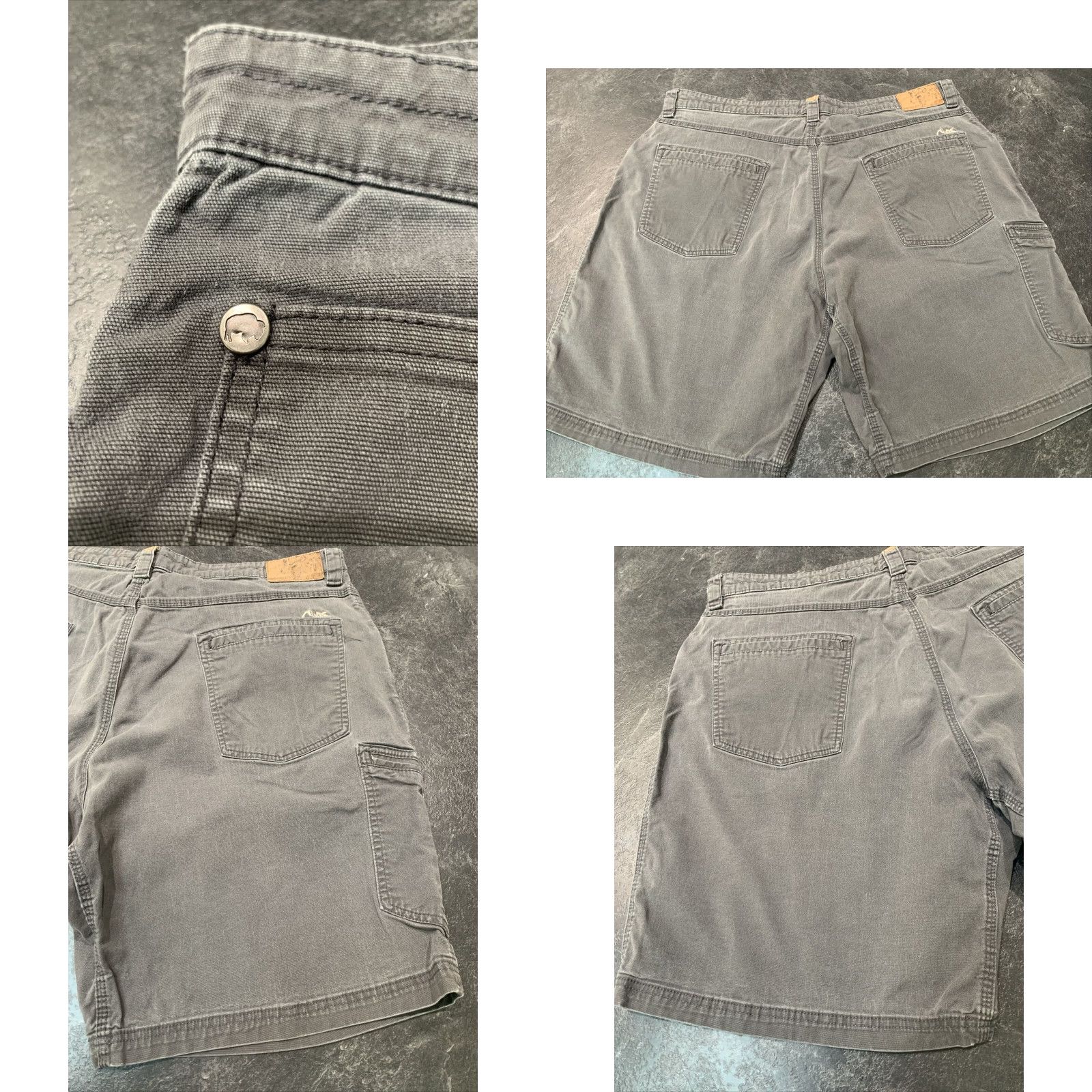 Mountain Khakis Mountain Khakis Cargo Shorts 42 Charcoal Gray Outdoor Casual Mens Size US 42 / EU 58 - 8 Thumbnail