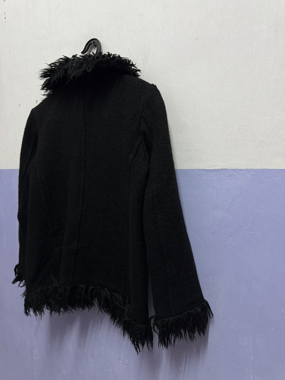 agnes b. Agnes b Paris Fur Jacket Size S / US 4 / IT 40 - 10 Thumbnail