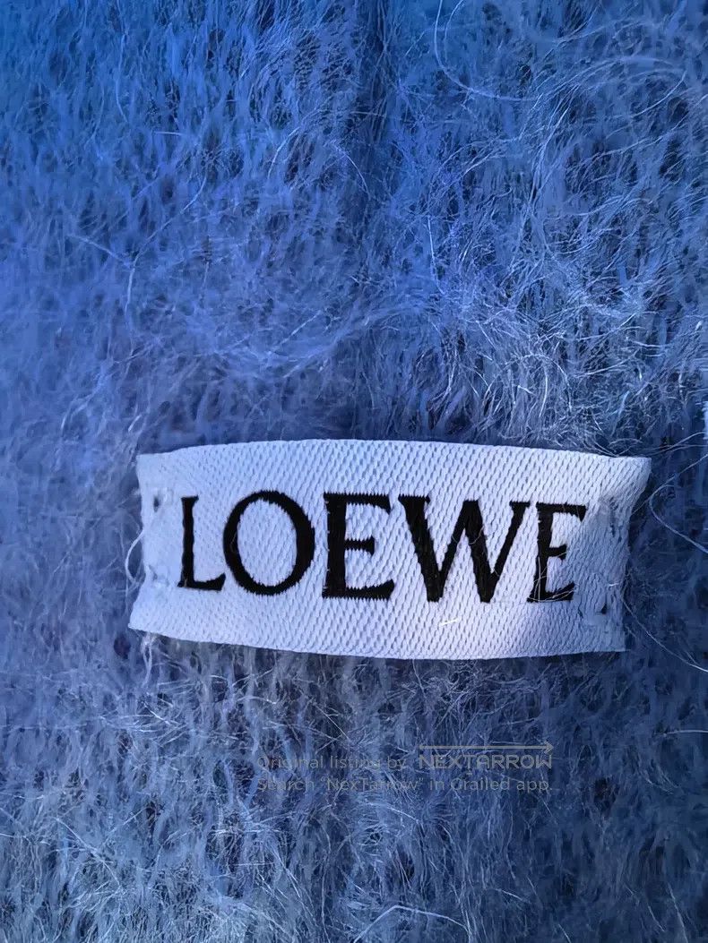 Loewe Loewe Blue Flame Wool Fleece Hat Size ONE SIZE - 3 Thumbnail
