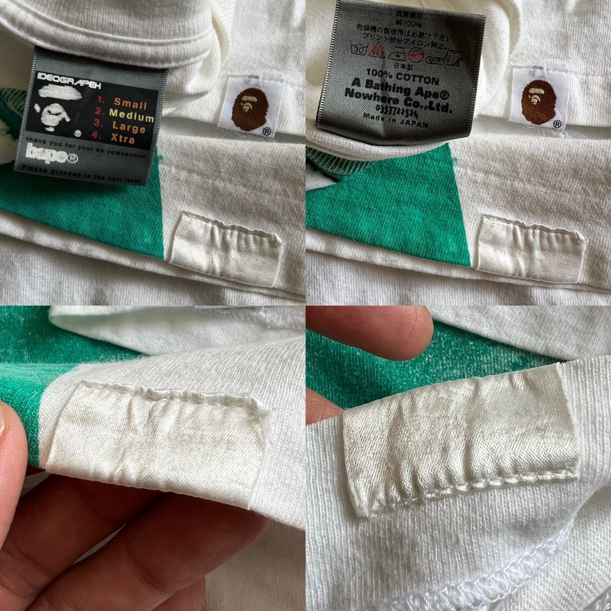 Bape × Nigo RARE Bape exclusive handprinted by nigo Size US M / EU 48-50 / 2 - 7 Thumbnail
