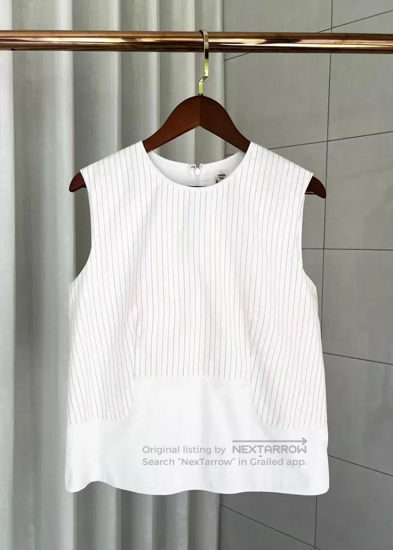 Hermes Hermes Cotton Sleeveless Vest Size XS / US 0-2 / IT 36-38 - 1 Thumbnail