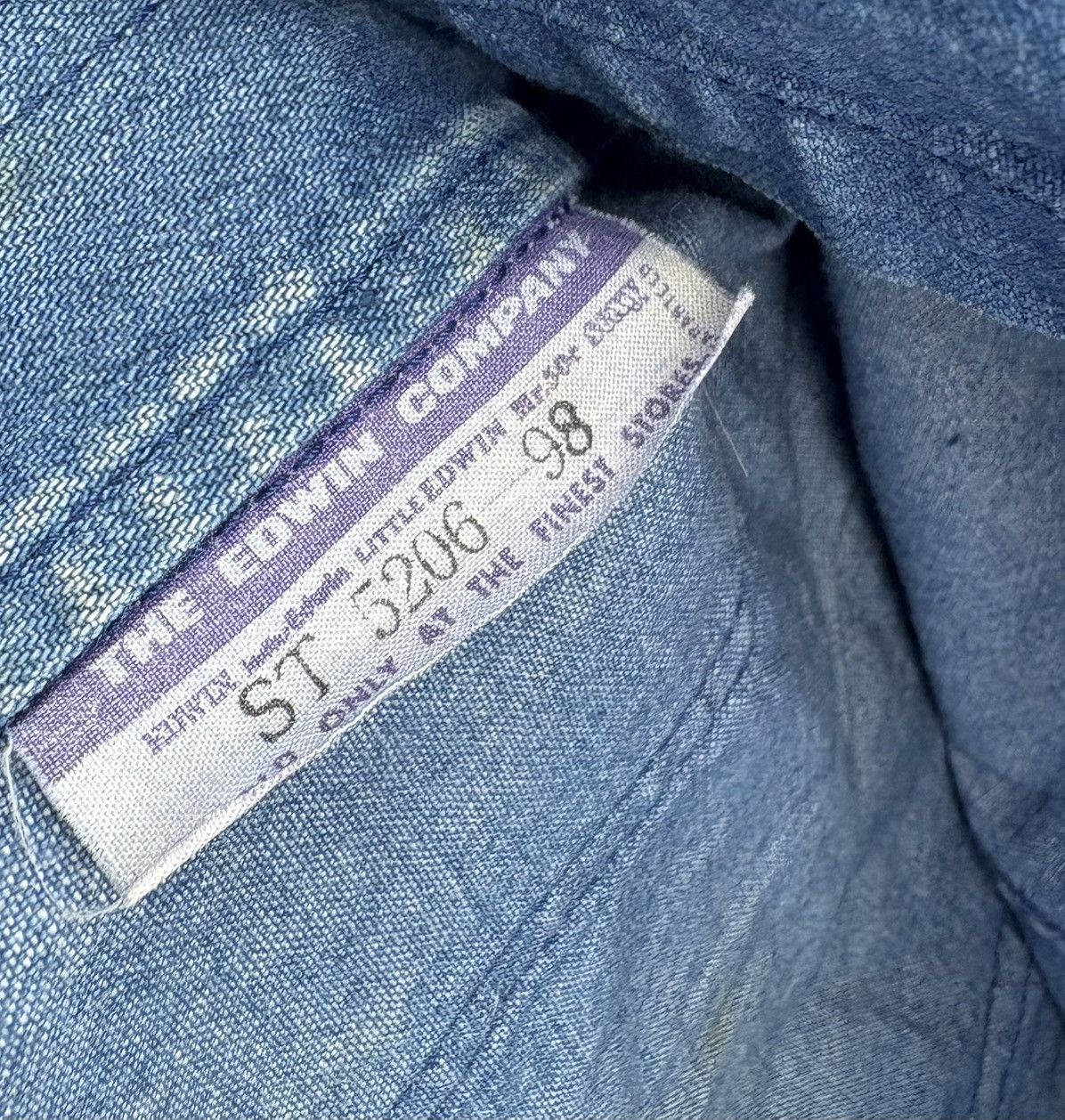 Edwin Vintage Edwin Mr 50c 4 Pocket Jacket Size US S / EU 44-46 / 1 - 14 Thumbnail