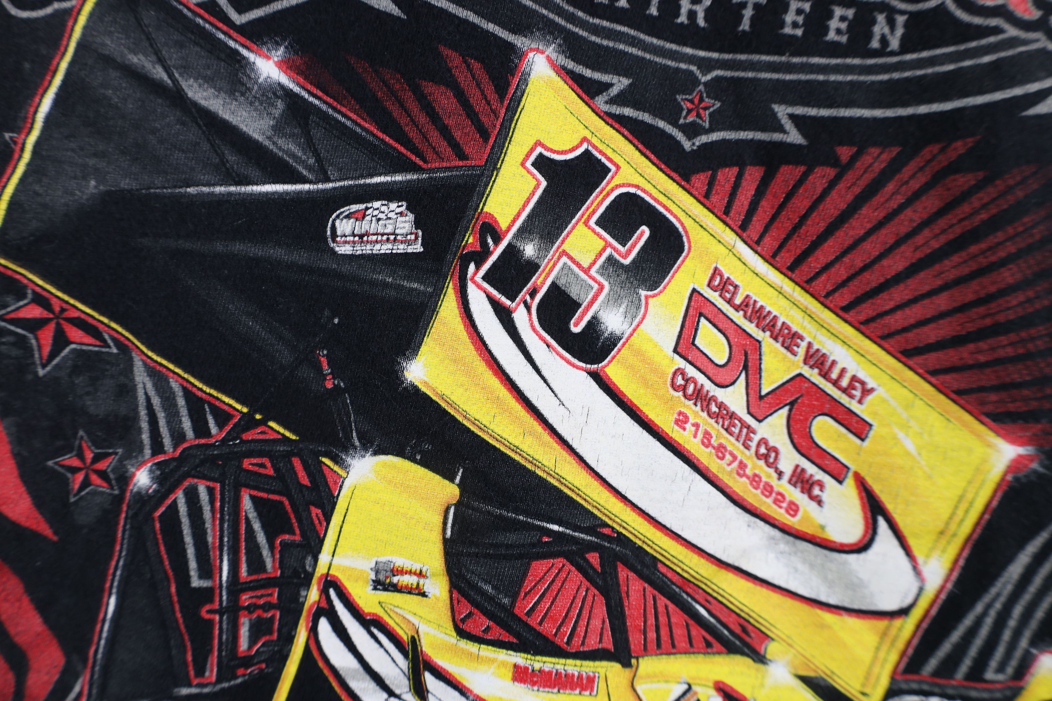 Vintage Vintage Y2K Paul McMahan Car Racing T-Shirt Black Cotton Size US M / EU 48-50 / 2 - 12 Thumbnail