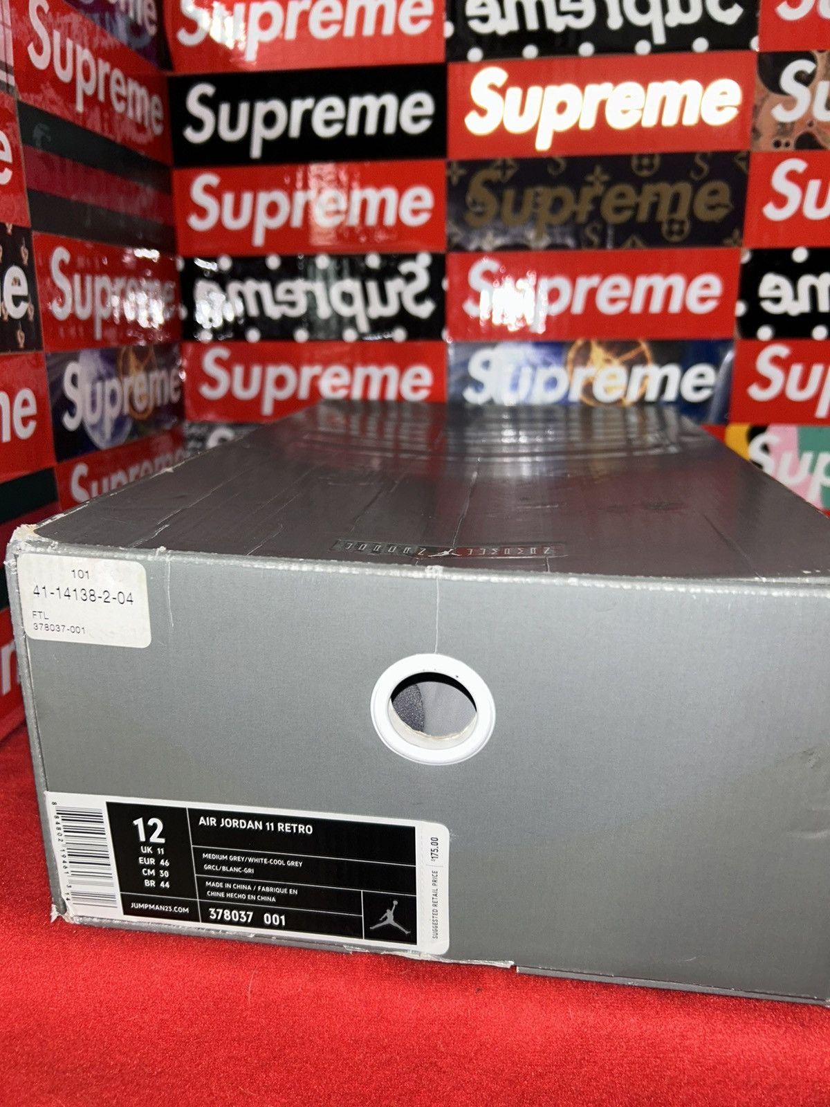 Jordan Brand Jordan 11 Retro Cool Grey (2010) 378037-001 size 12 with box Size US 12 / EU 45 - 12 Thumbnail