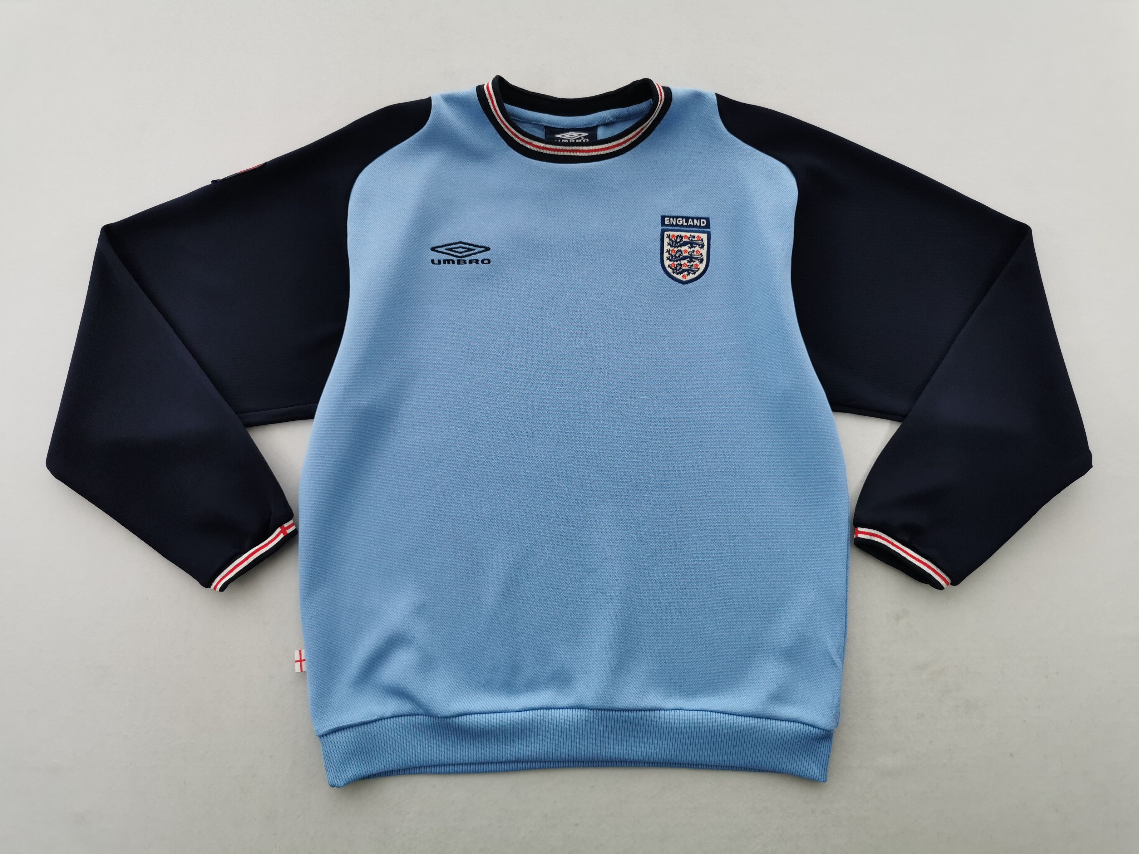 Umbro Vintage 00s Umbro England Football Pullover Jacket Size M Size US M / EU 48-50 / 2 - 3 Thumbnail