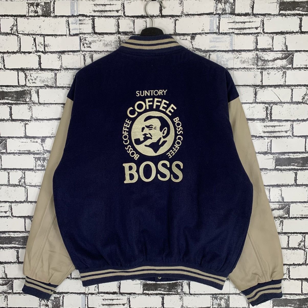 Vintage Vintage Suntory Coffee Boss Varsity Jacket Size US L / EU 52-54 / 3 - 7 Thumbnail