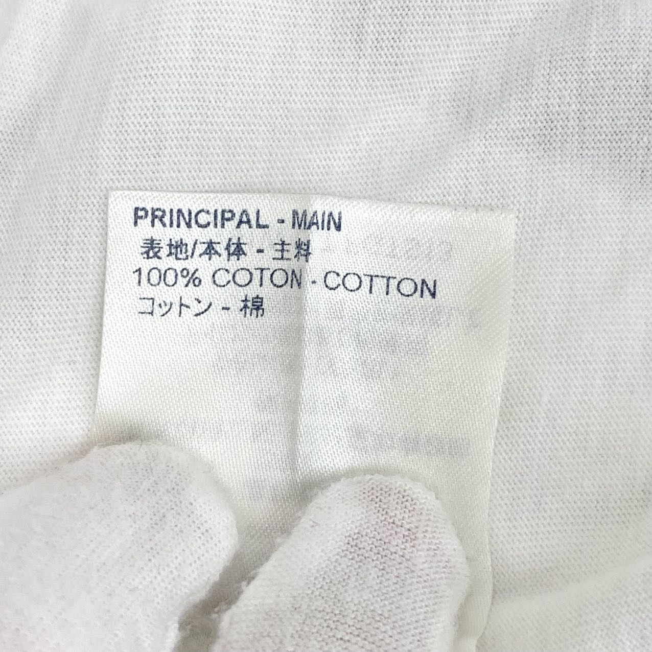 Louis Vuitton Louis Vuitton White Logo Cotton Short Sleeve T-shirt K26WX Size S / US 4 / IT 40 - 7 Thumbnail