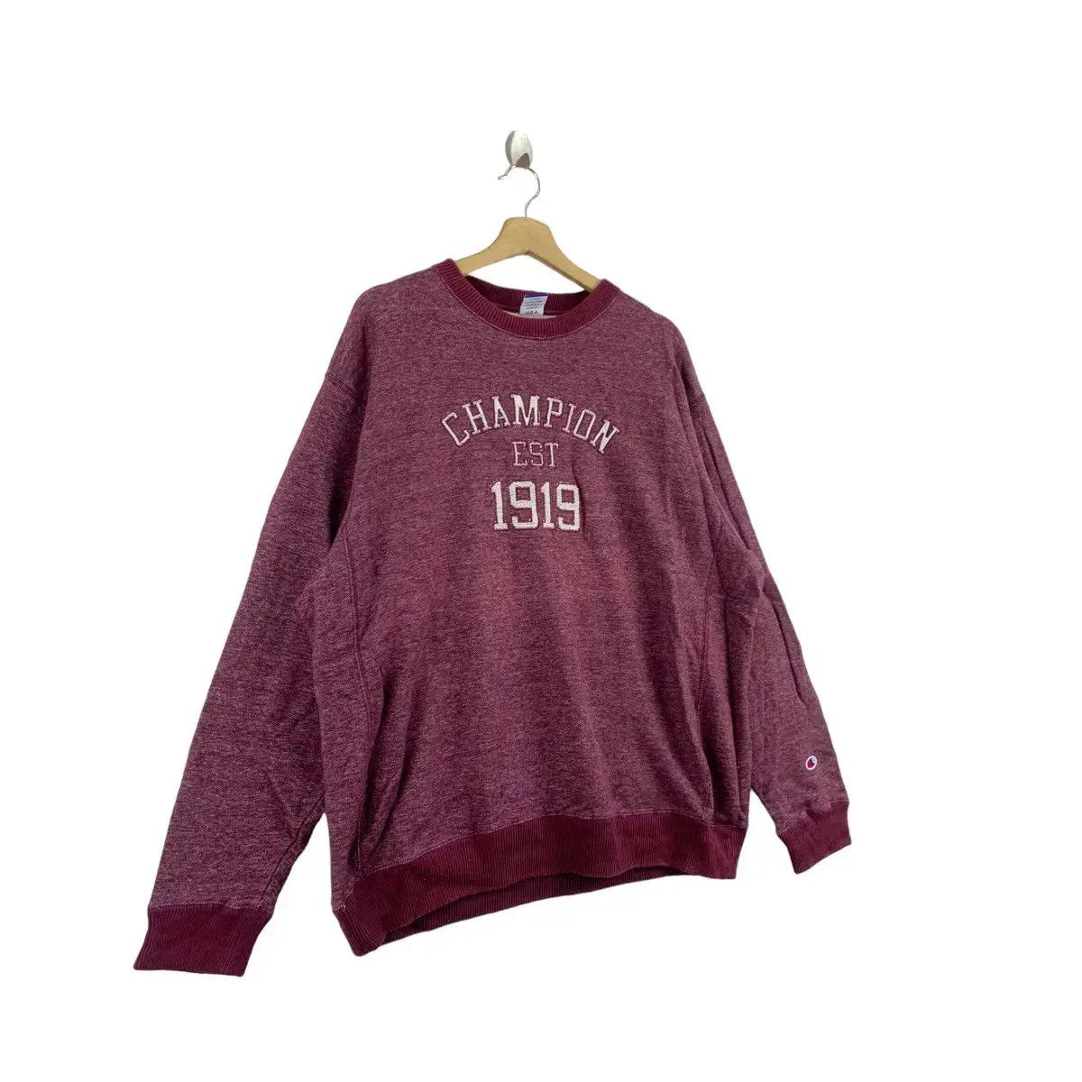Champion Vintage CHAMPION PRODUCTS 1919 Embroidered Ringer Size 3XL / US 20-22 - 5 Thumbnail