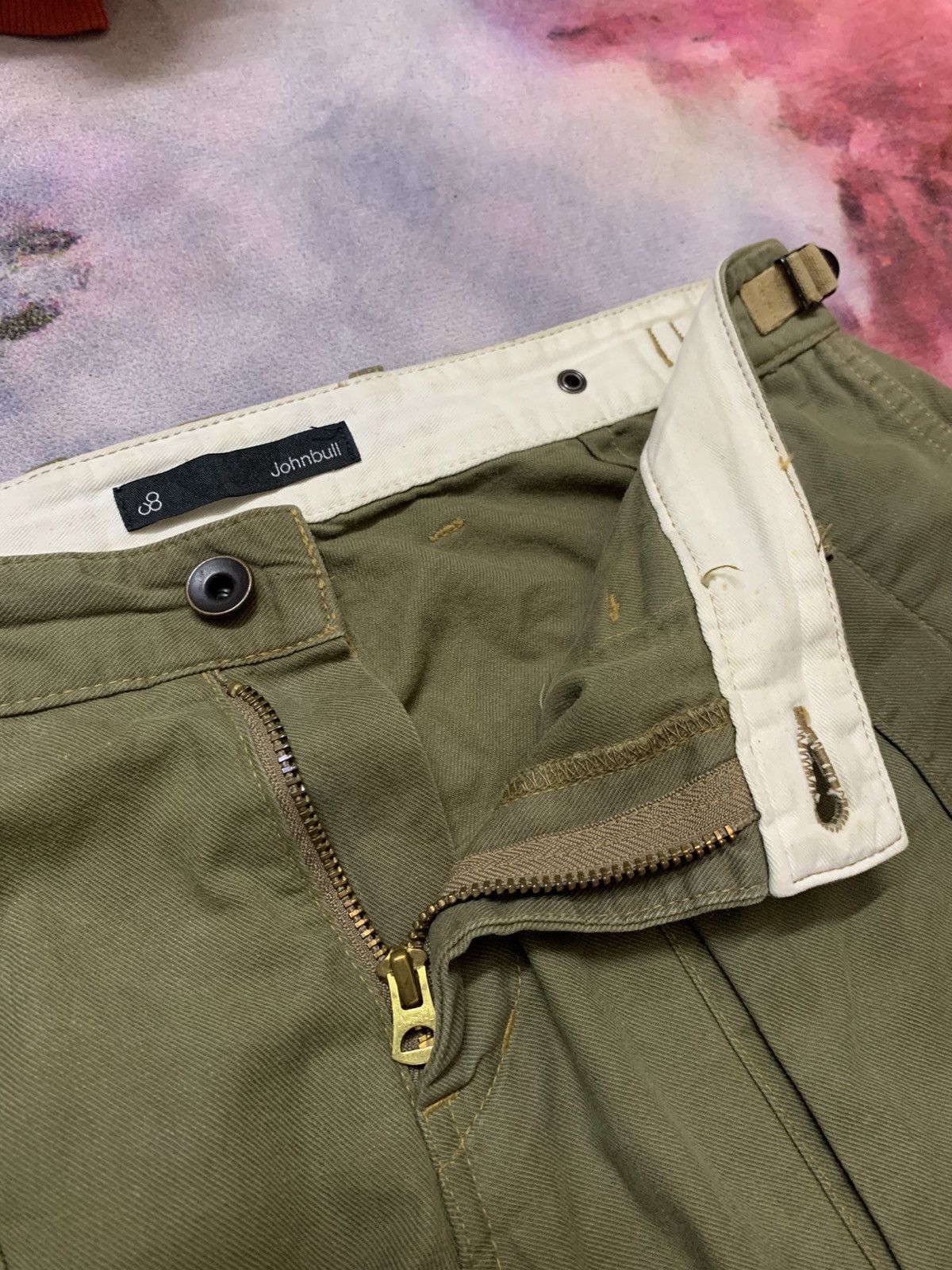 Johnbull Johnbull Kojima Army Fatigue Straight Pants Size US 32 / EU 48 - 8 Thumbnail
