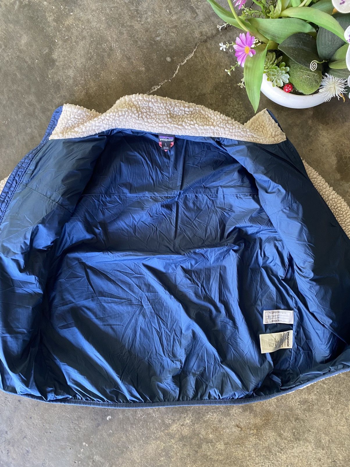 Patagonia Patagonia Creme Tone Outdoor Fleece Jacket XF 41 for Women 🔥 Size L / US 10 / IT 46 - 7 Thumbnail