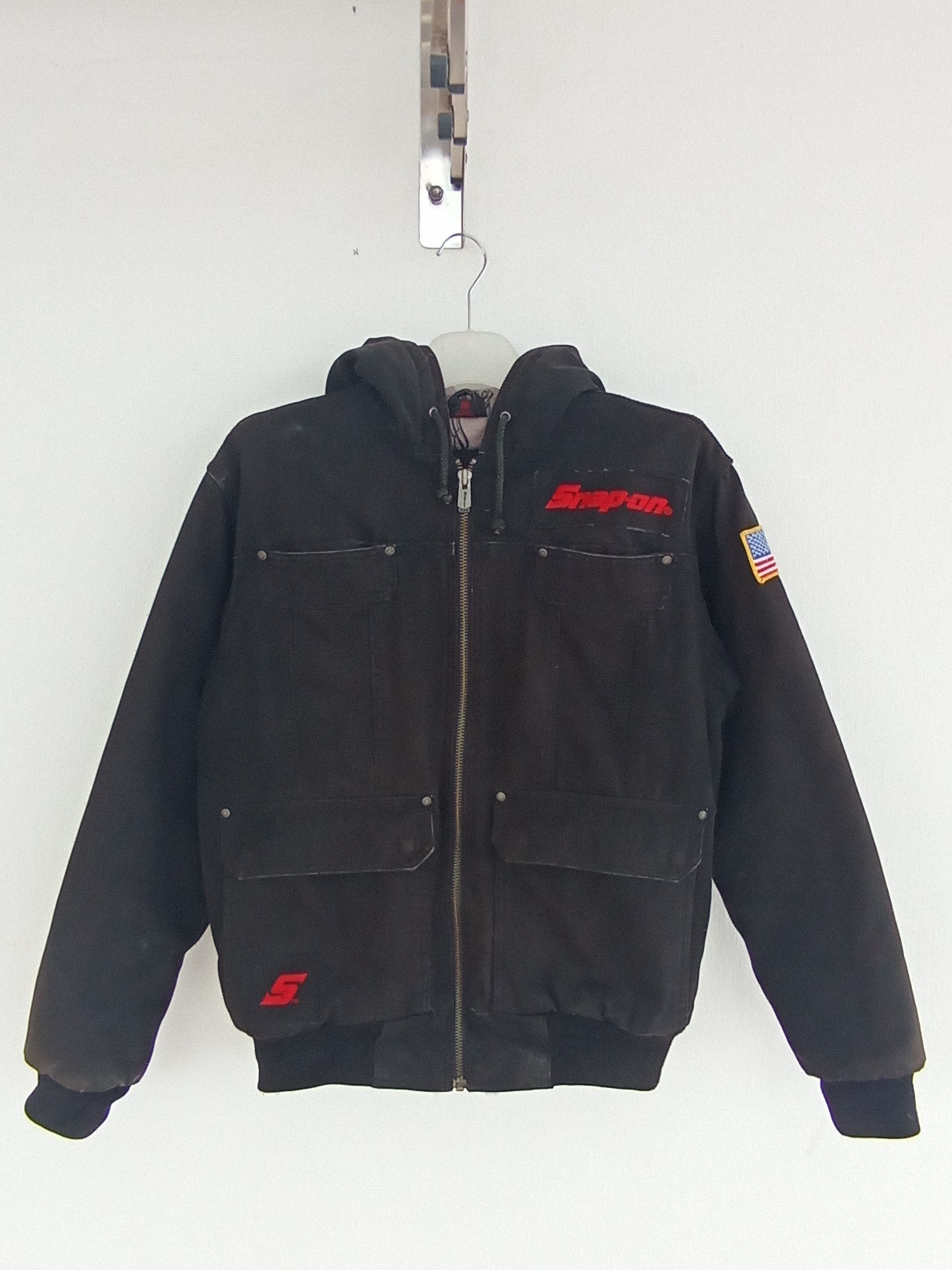 Fox Racing Snap On Detroit Jacket with hoodie. Size US M / EU 48-50 / 2 - 2 Thumbnail