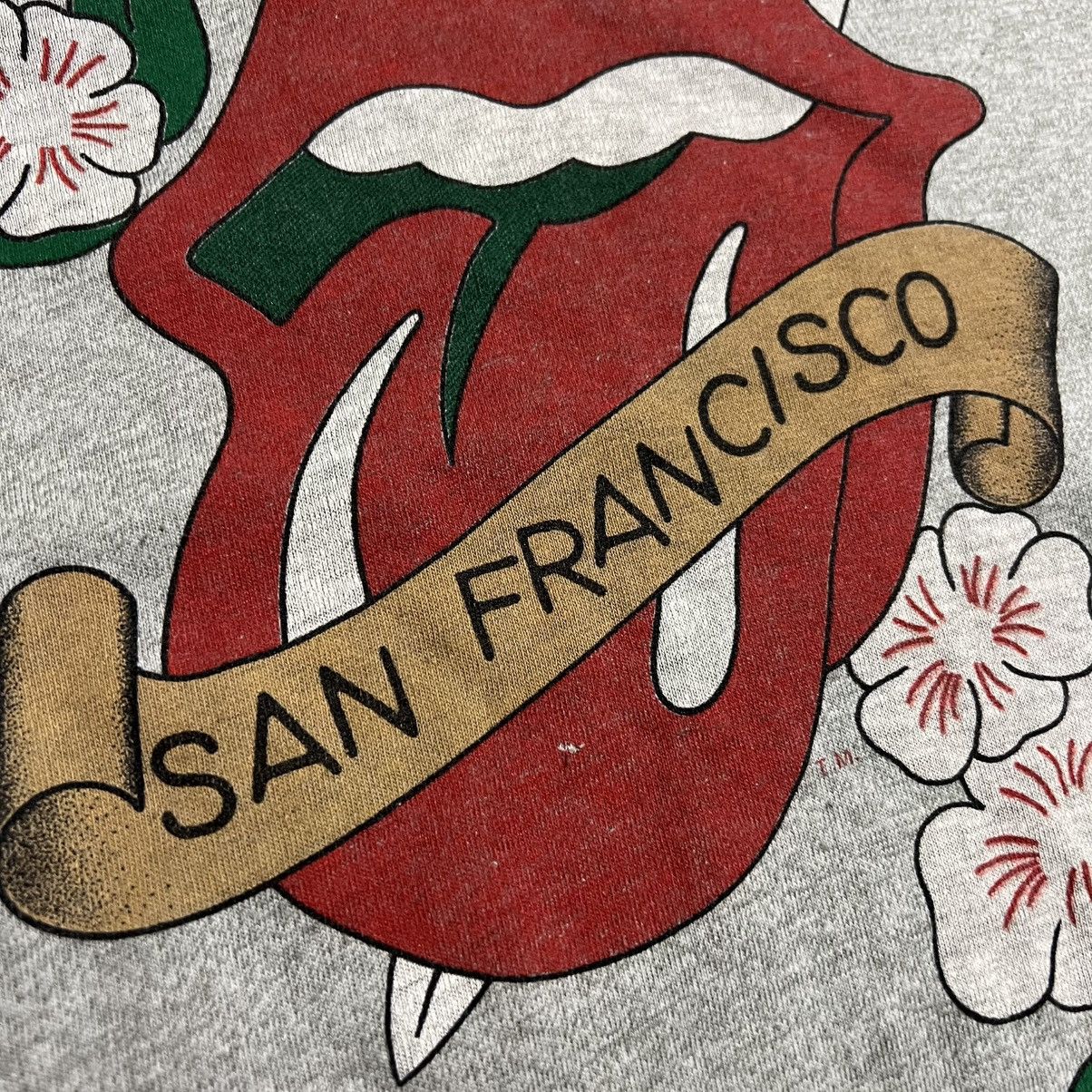 The Rolling Stones × Vintage Vintage Rolling Stones Bill Graham San Francisco Staff Tee Size US S / EU 44-46 / 1 - 4 Thumbnail