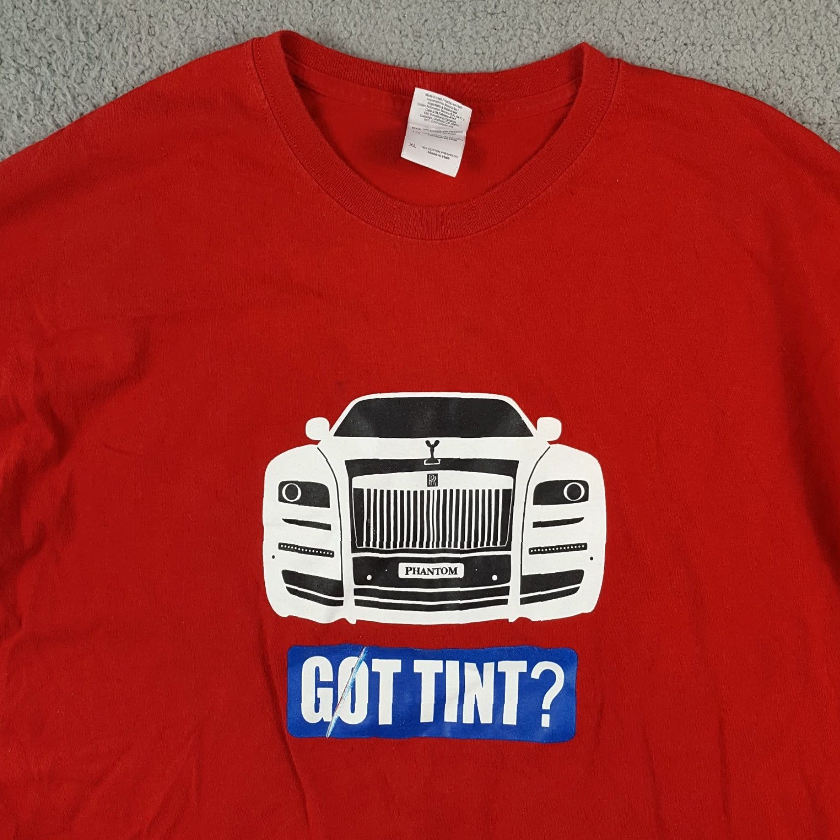 Gildan VINTAGE Gildan T-Shirt Men's XL Red 90s Cars Y2K Luxury Retro Summer Size US XL / EU 56 / 4 - 2 Thumbnail