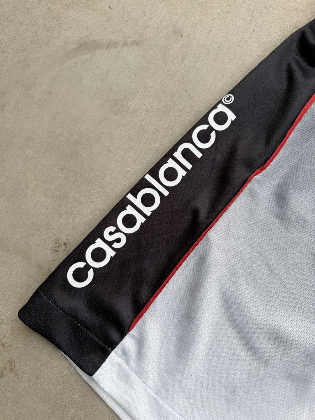 Casablanca Casablanca Logo Mesh Shorts Grey/Black Size S Brand New Size US 30 / EU 46 - 3 Thumbnail