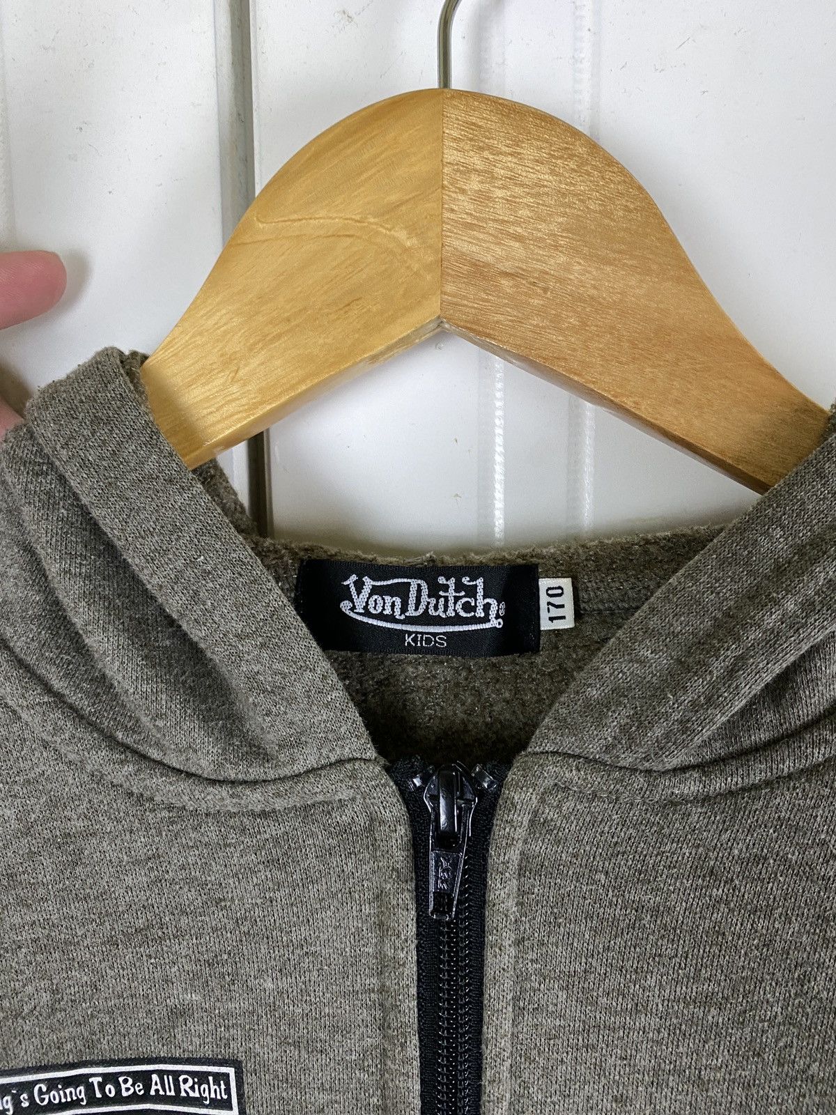 Vintage × Von Dutch Vintage Vondutch Patches Hoodie Size US XXS / EU 40 - 6 Thumbnail