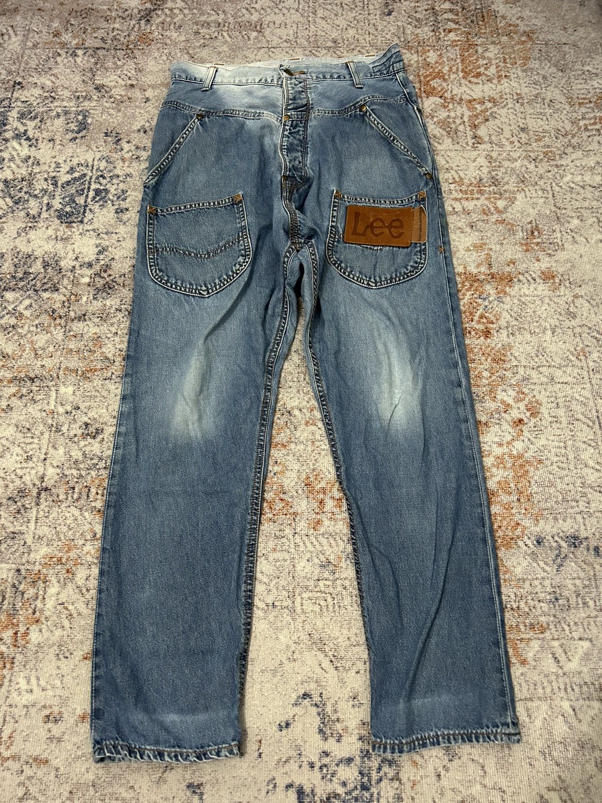 Issey Miyake × Lee Mercibeaucoup X Lee By Issey Miyake High Rise Pants Size US 30 / EU 46 - 3 Thumbnail