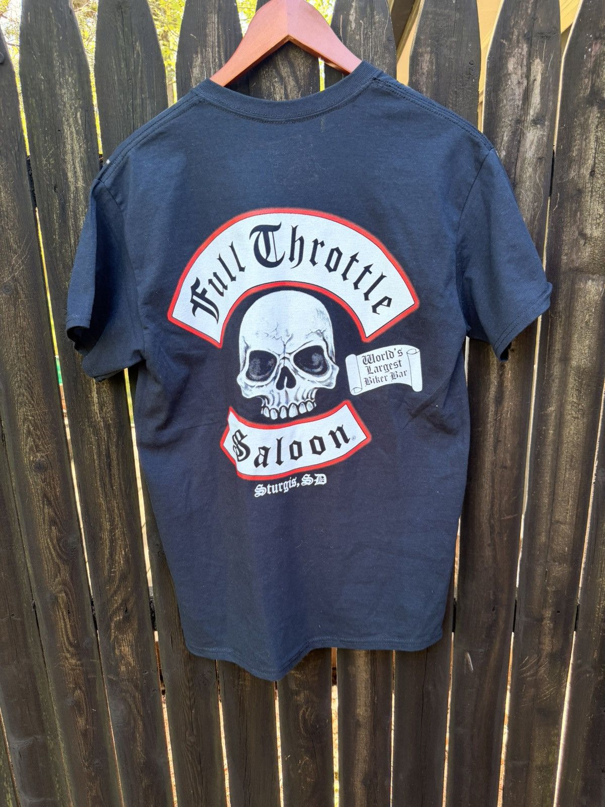 Vintage VTG Full Throttle Saloon Biker Bar tee Size Medium Size US M / EU 48-50 / 2 - 4 Thumbnail
